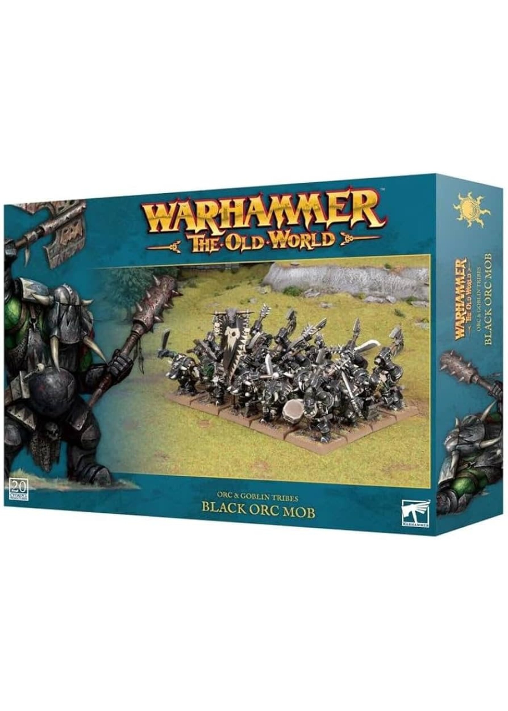 Old World Orc & Goblin Tribes Black Orc Mob