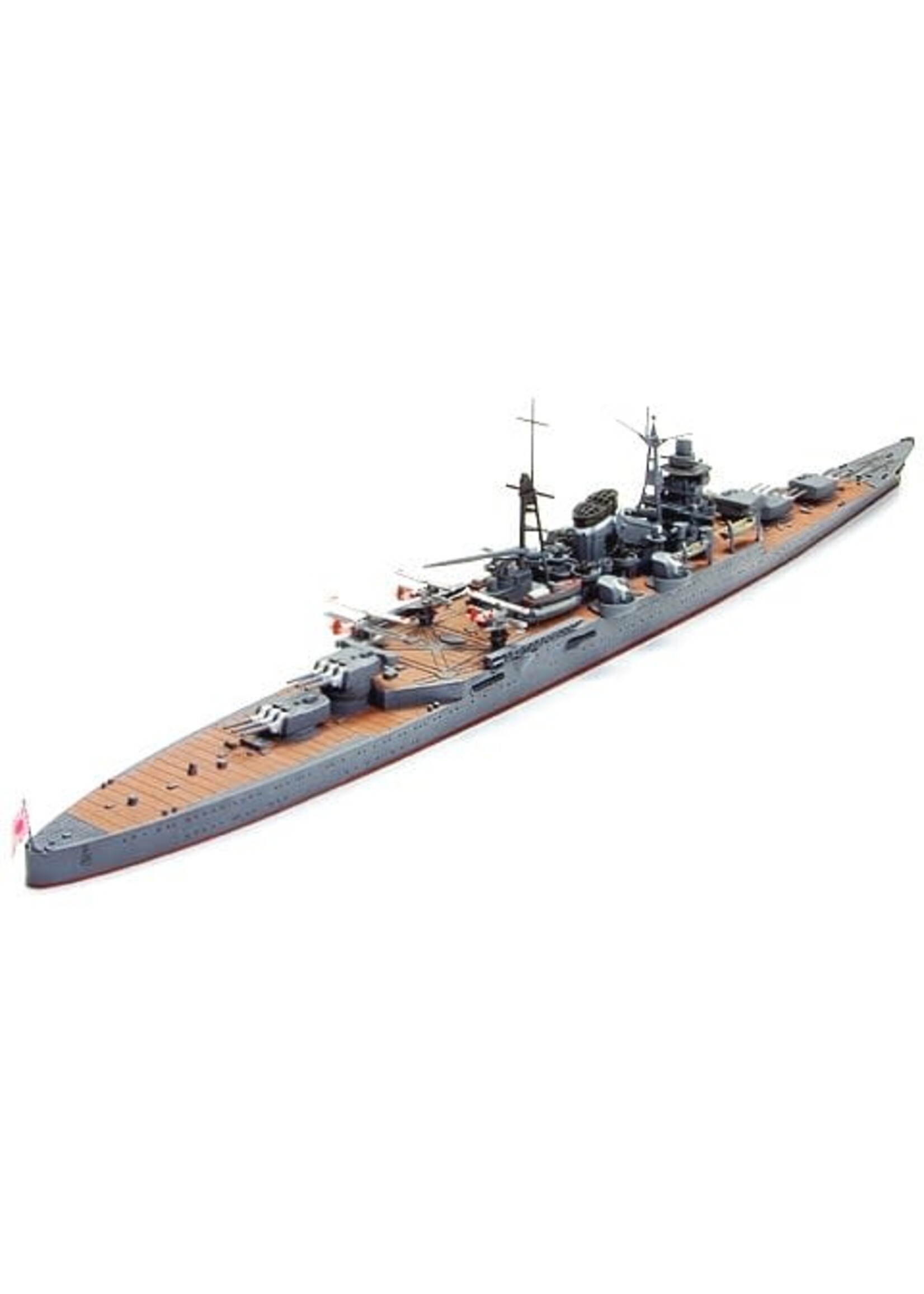 Tamiya TAM31344 Kumano Japanese Light Cruiser (1/700)