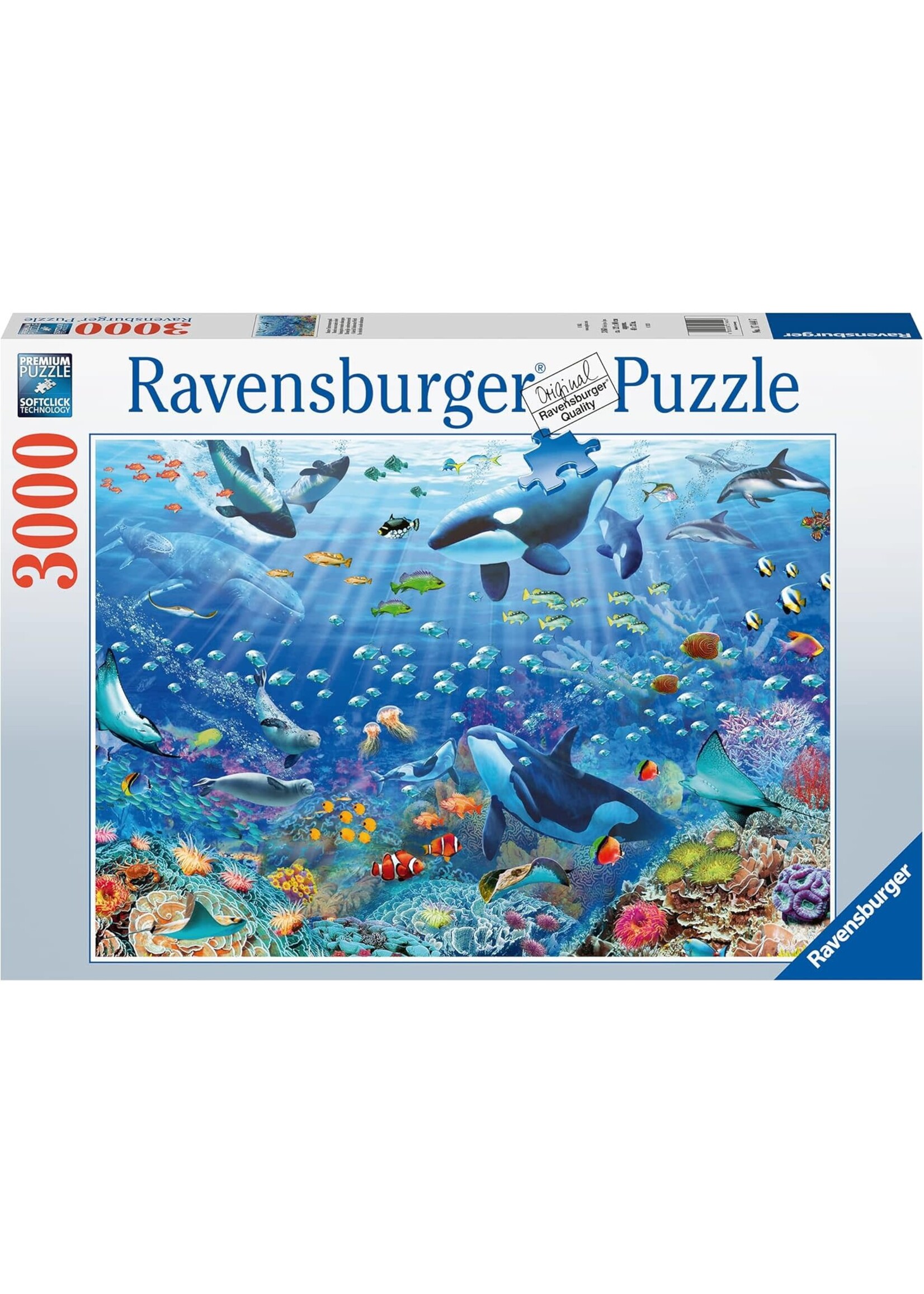 Ravensburger RAV17444 Colorful Underwater World (Puzzle3000)