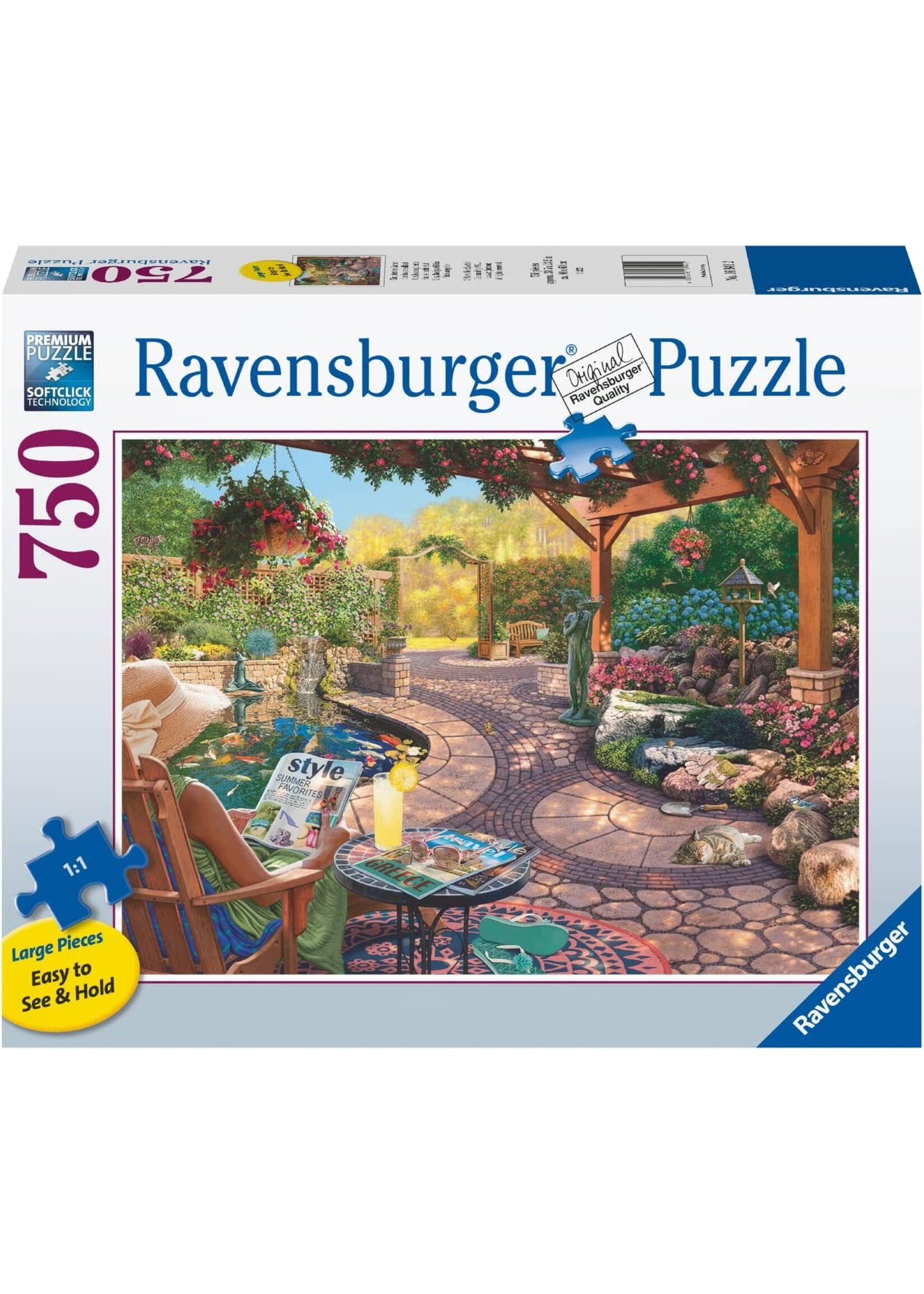Ravensburger RAV16941 Cozy Backyard Bliss (Puzzle750)