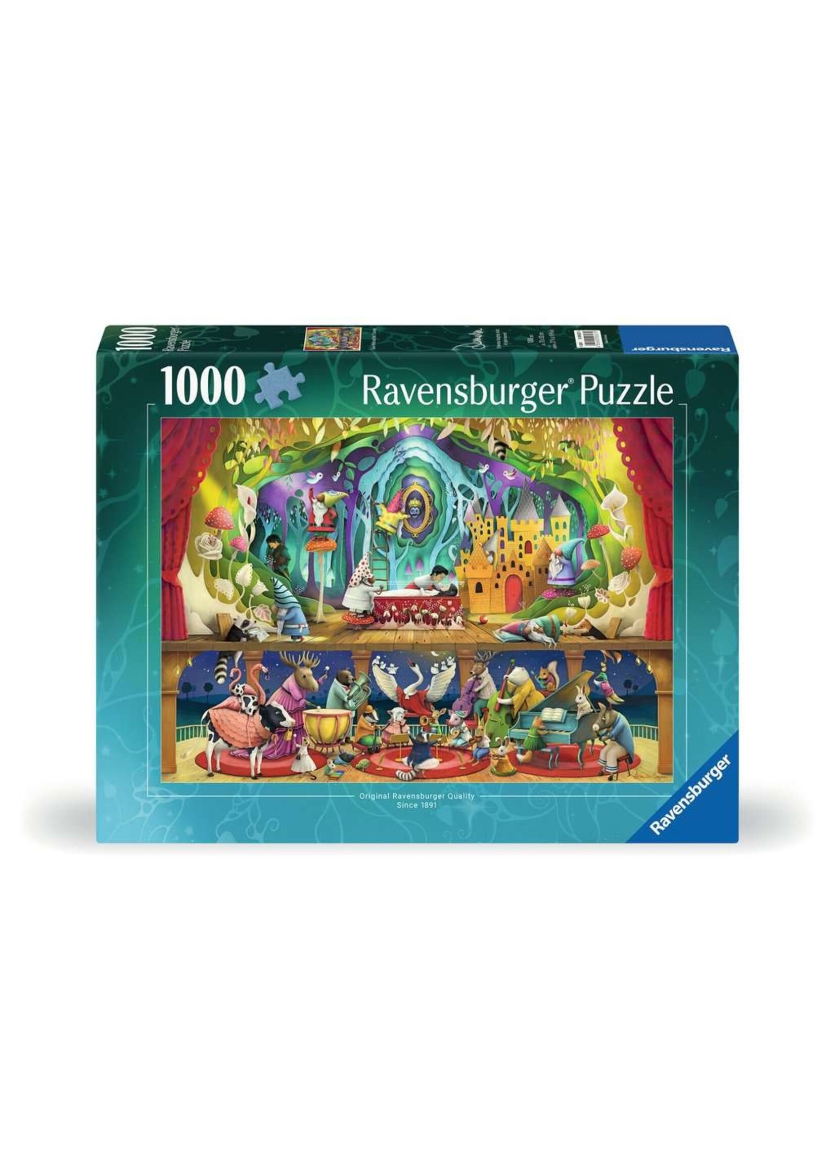 Ravensburger RAV12000827 Snow White and the 7 Gnomes (Puzzle1000)