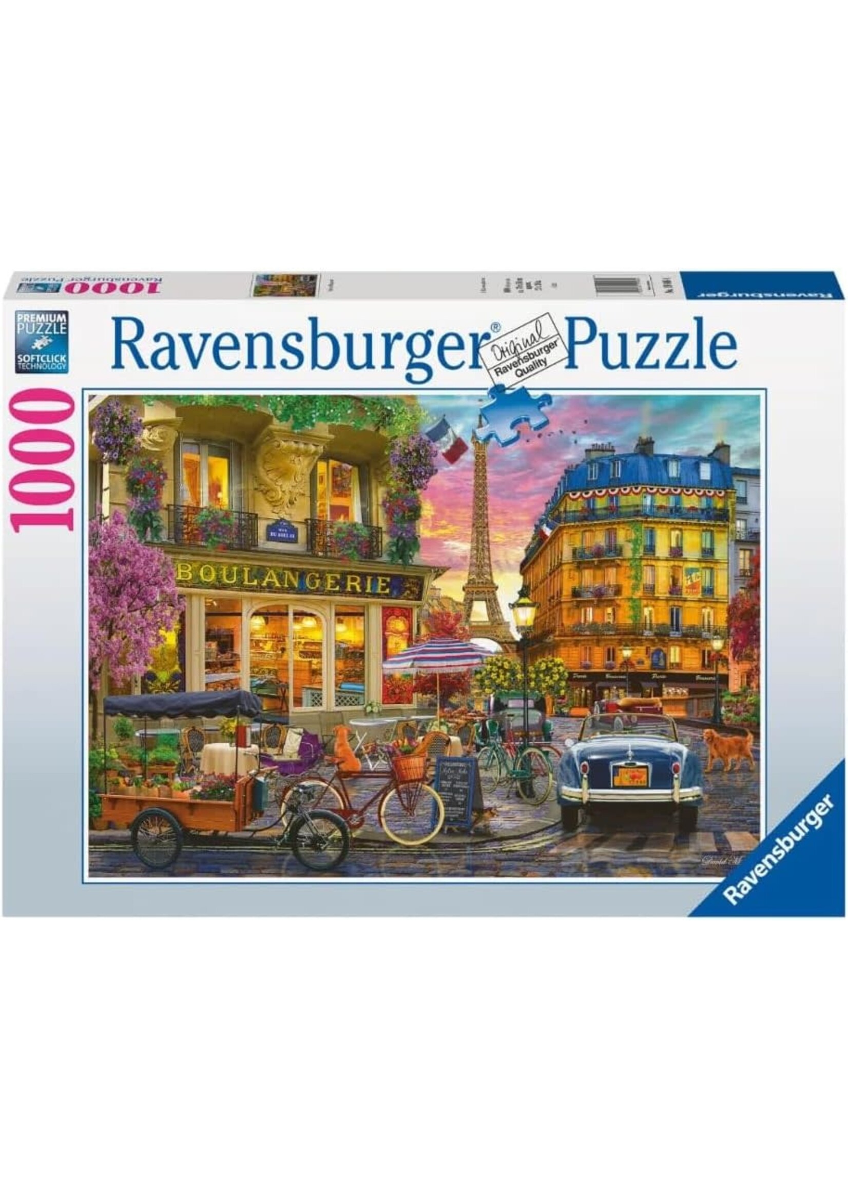 Ravensburger RAV12000885 Paris at Dawn (Puzzle1000)