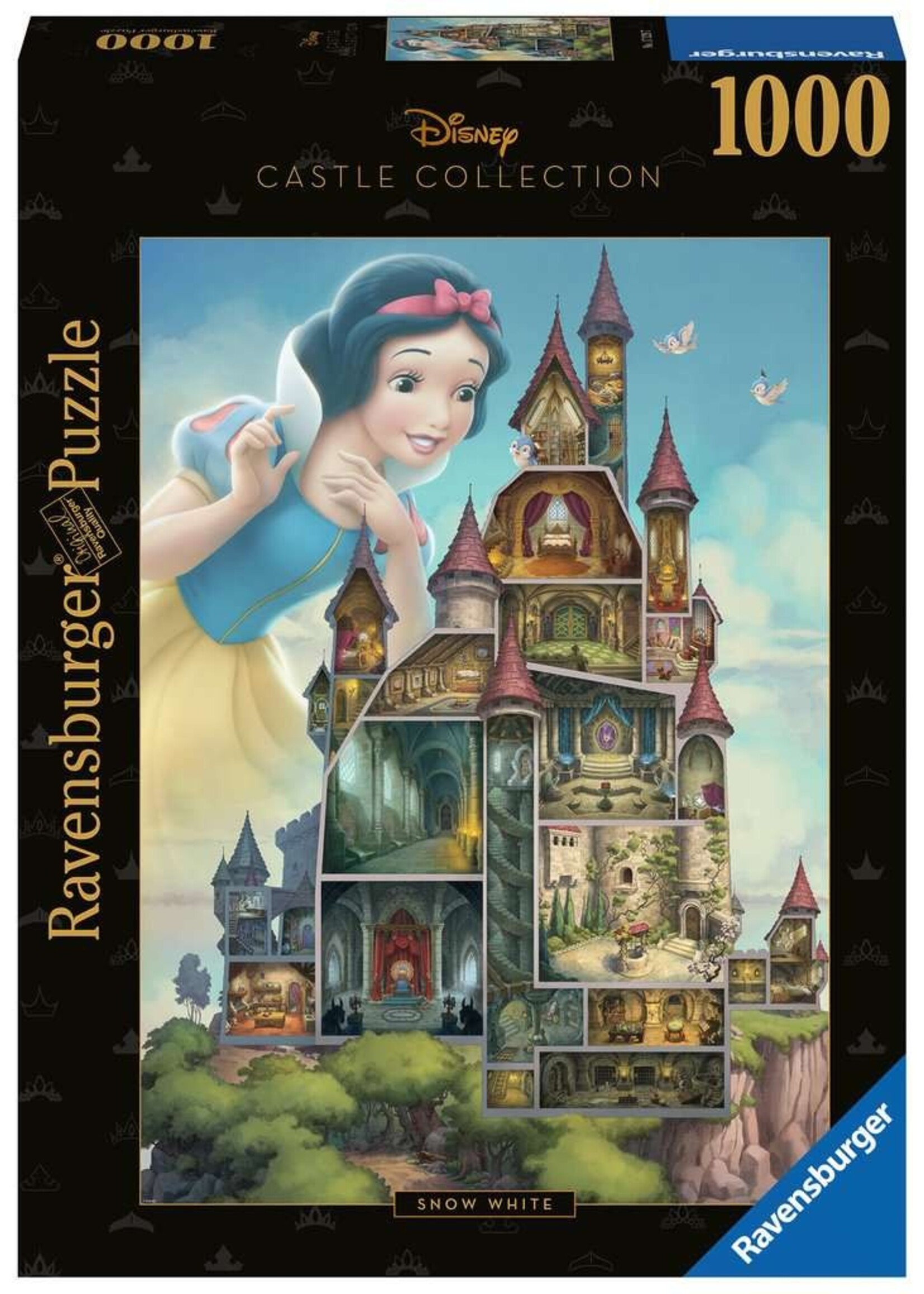 Ravensburger RAV12000257 Disney Castles Snow White (Puzzle1000)