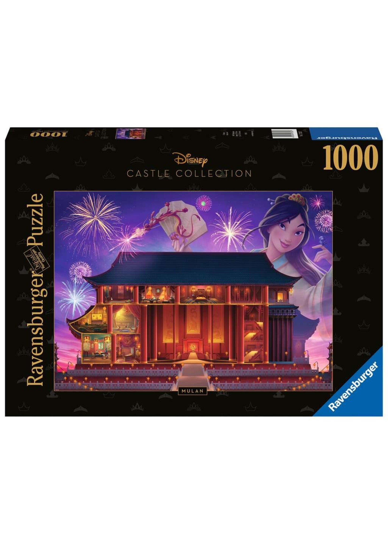 Ravensburger RAV12000260 Disney Castles Mulan (Puzzle1000)