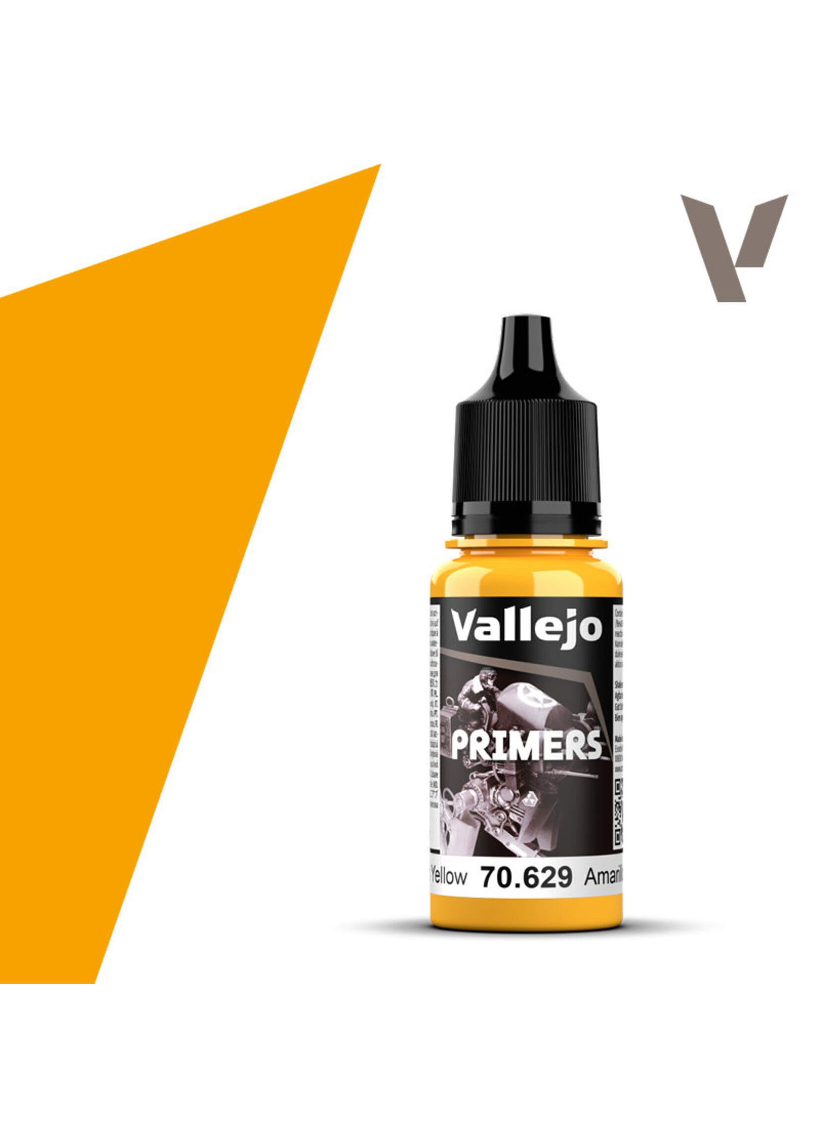 Vallejo 253VAL70629 Game Air Primer Sun Yellow (17ml)