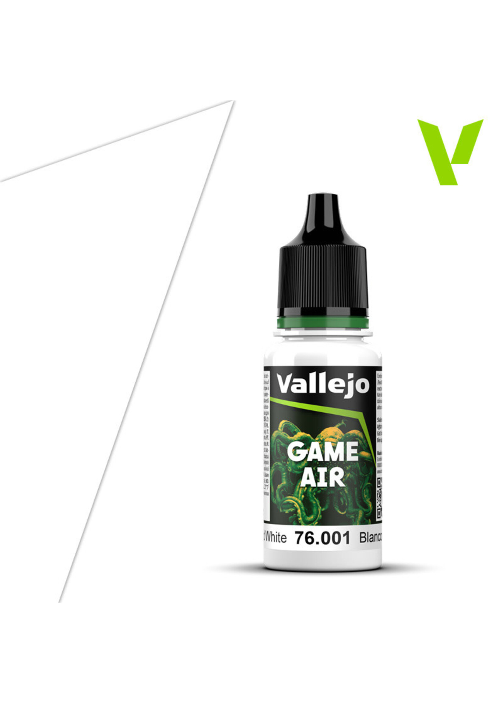 Vallejo 201VAL76001 Game Air Dead White (17ml)