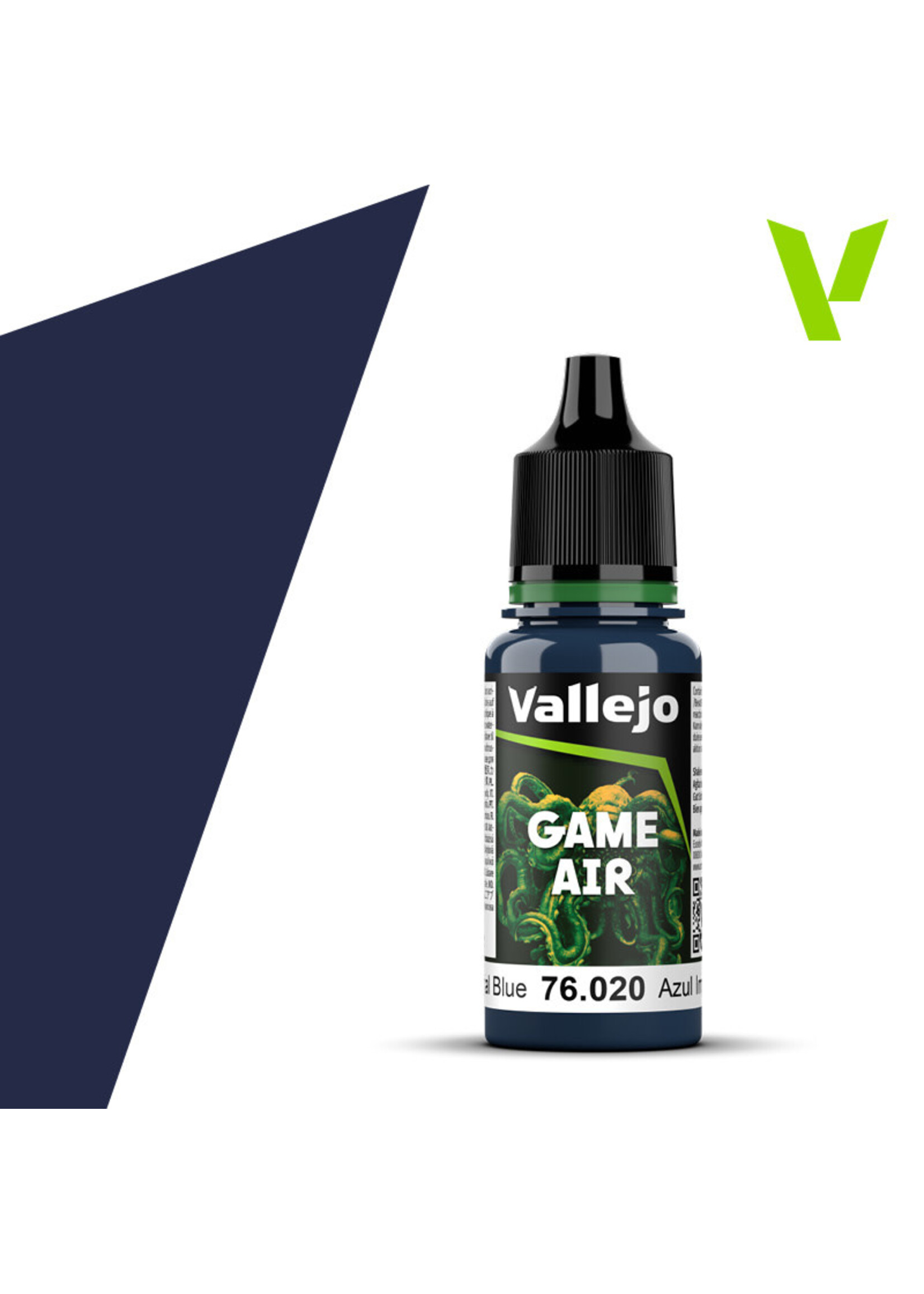 Vallejo 227VAL76020 Game Air Imperial Blue (17ml)