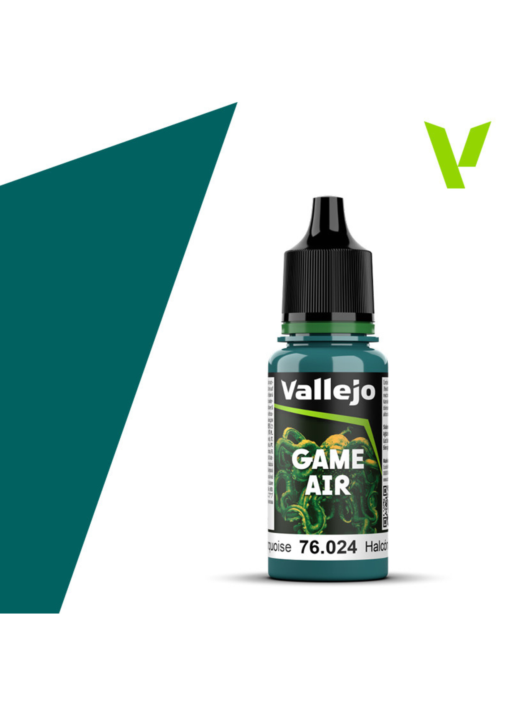Vallejo VAL76024 Game Air Turquoise (17ml)
