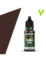Vallejo 246VAL76045 Game Air Charred Brown (17ml)