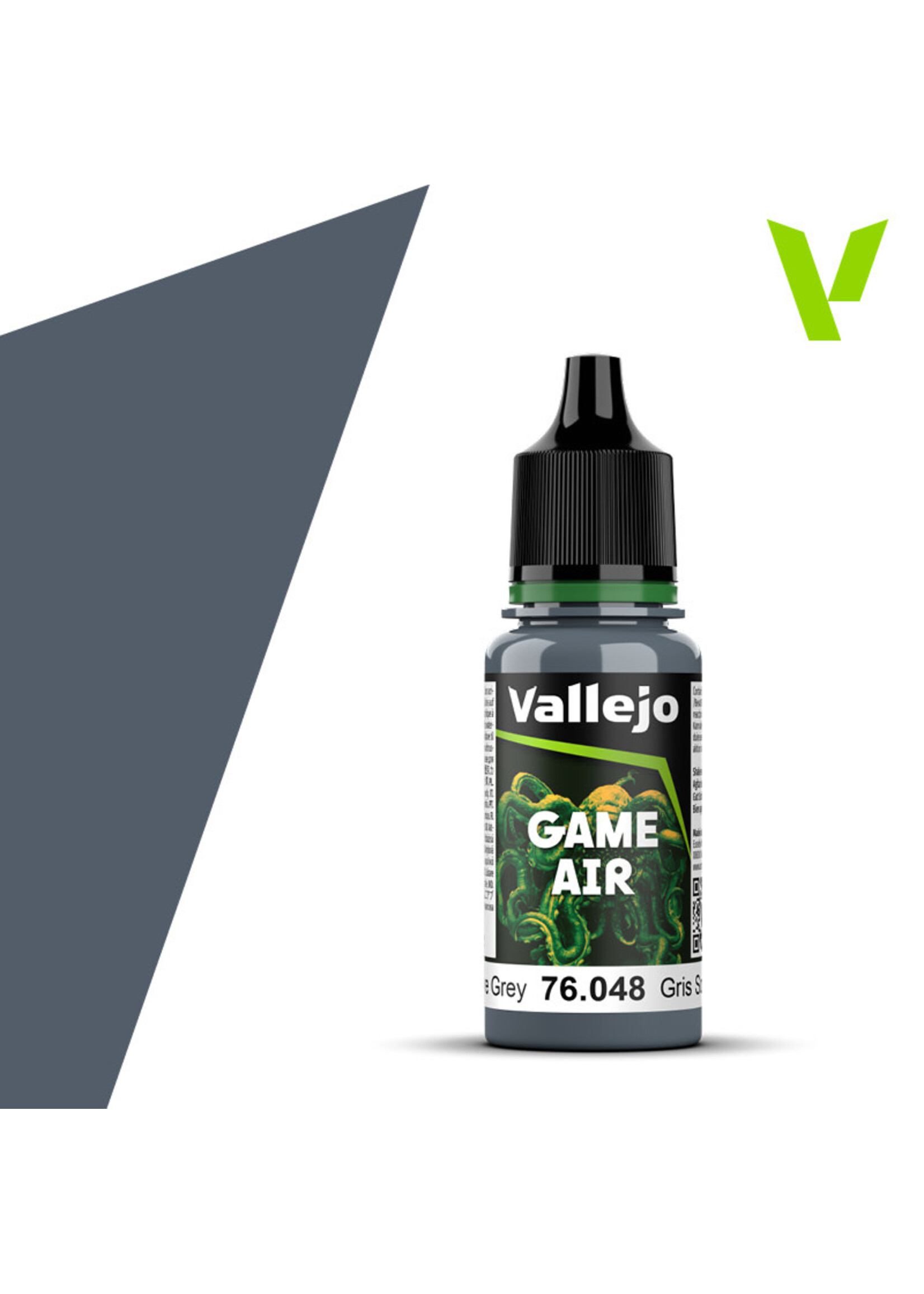 Vallejo 248VAL76048 Game Air Sombre Grey (17ml)