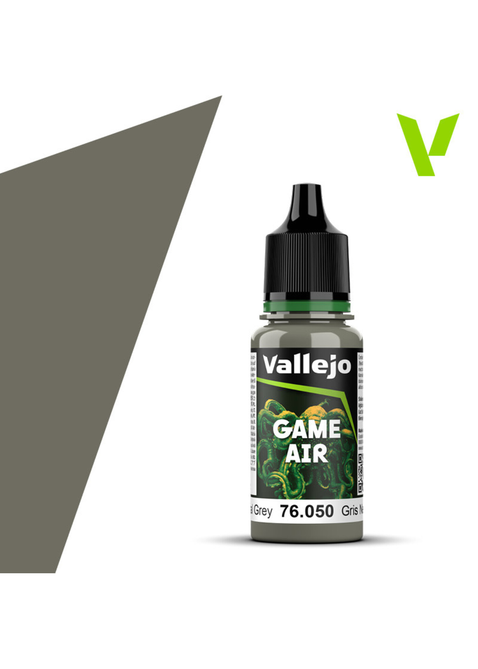 Vallejo 250VAL76050 Game Air Neutral Grey (17ml)