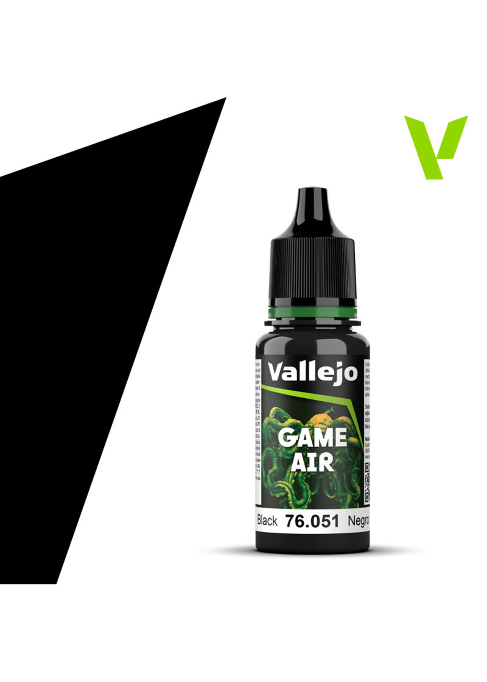 Vallejo VAL76051 Game Air Black (17ml)