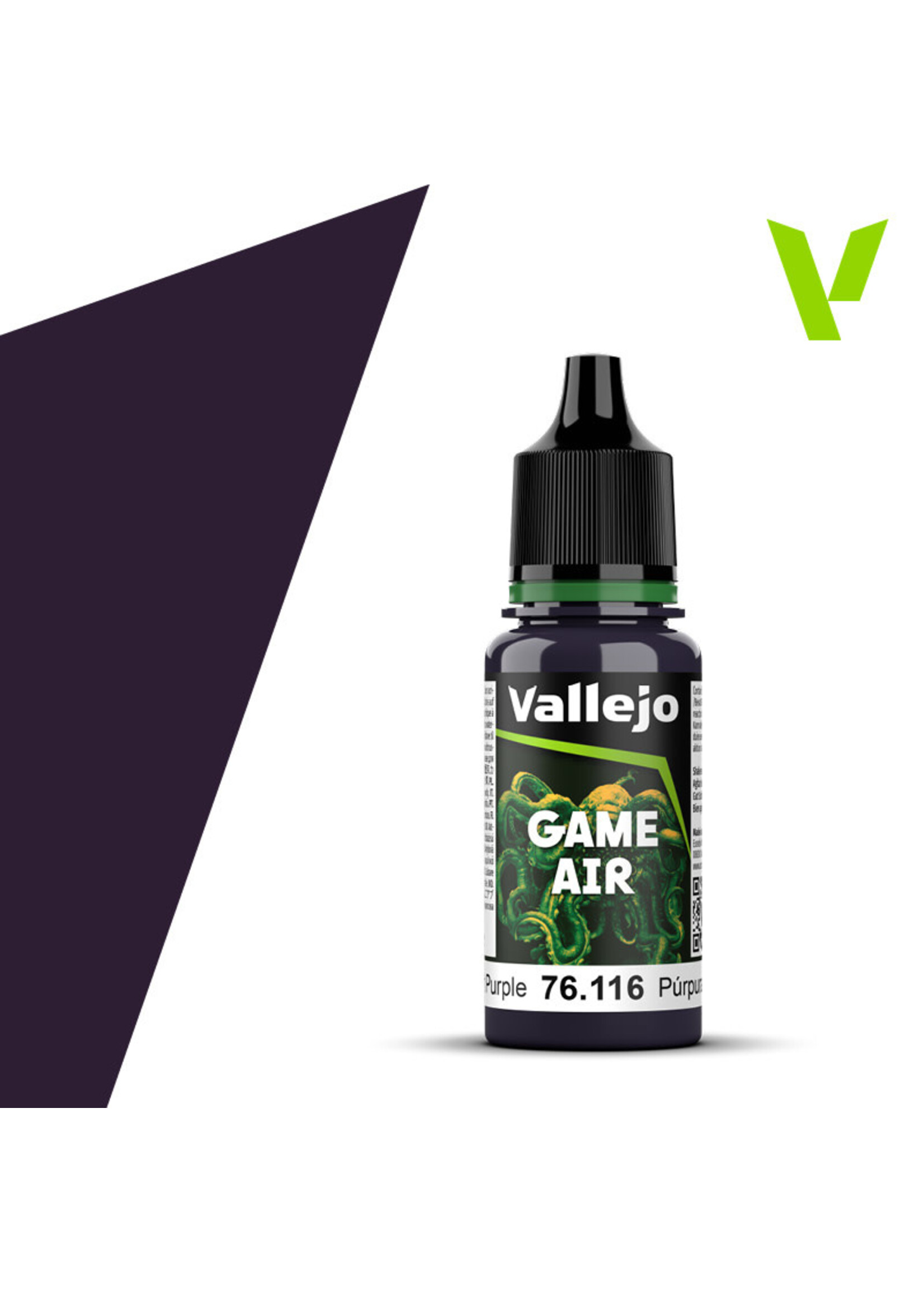 Vallejo VAL76116 Game Air Midnight Purple (17ml)