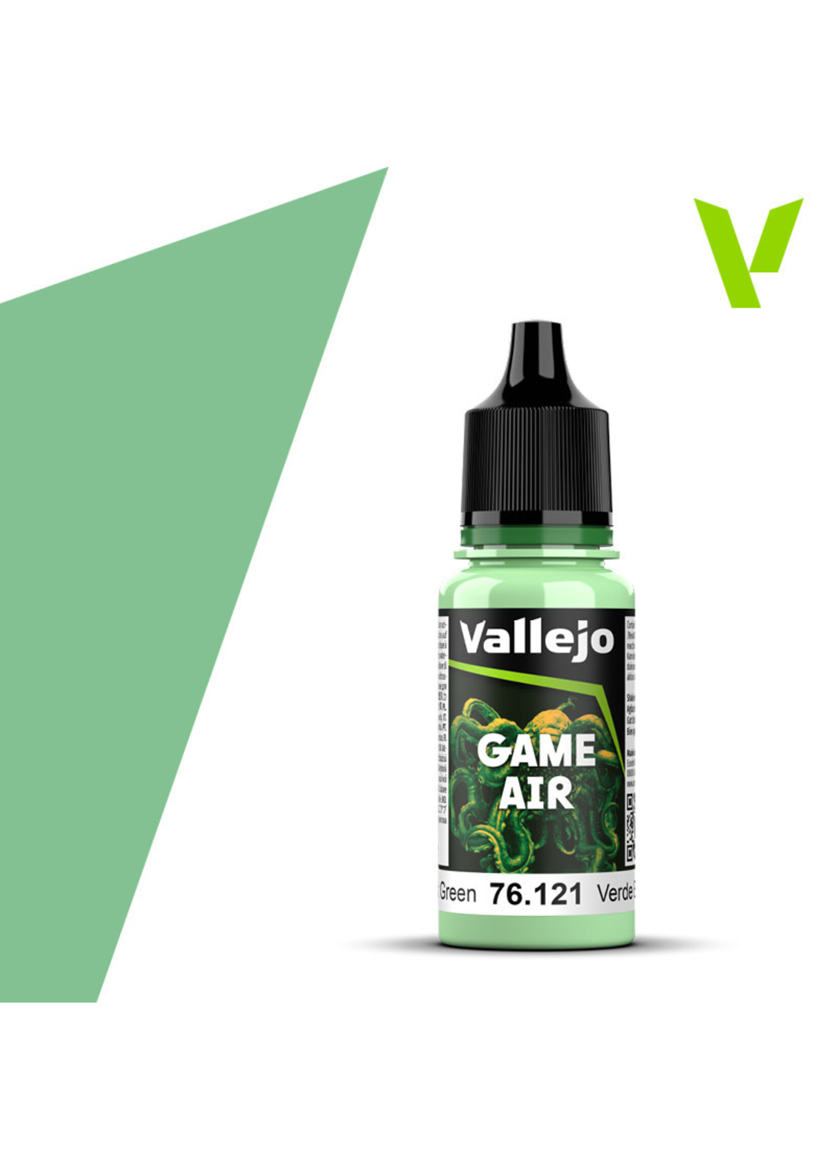 Vallejo 230VAL76121 Game Air Ghost Green (17ml)