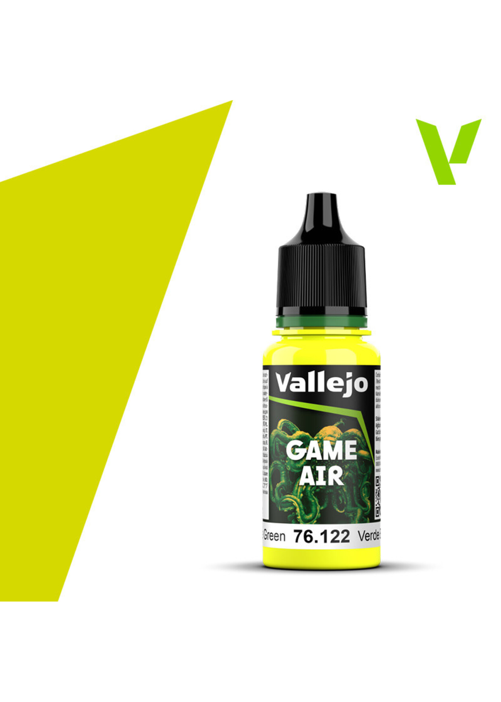 Vallejo 233VAL76122 Game Air Bile Green (17ml)