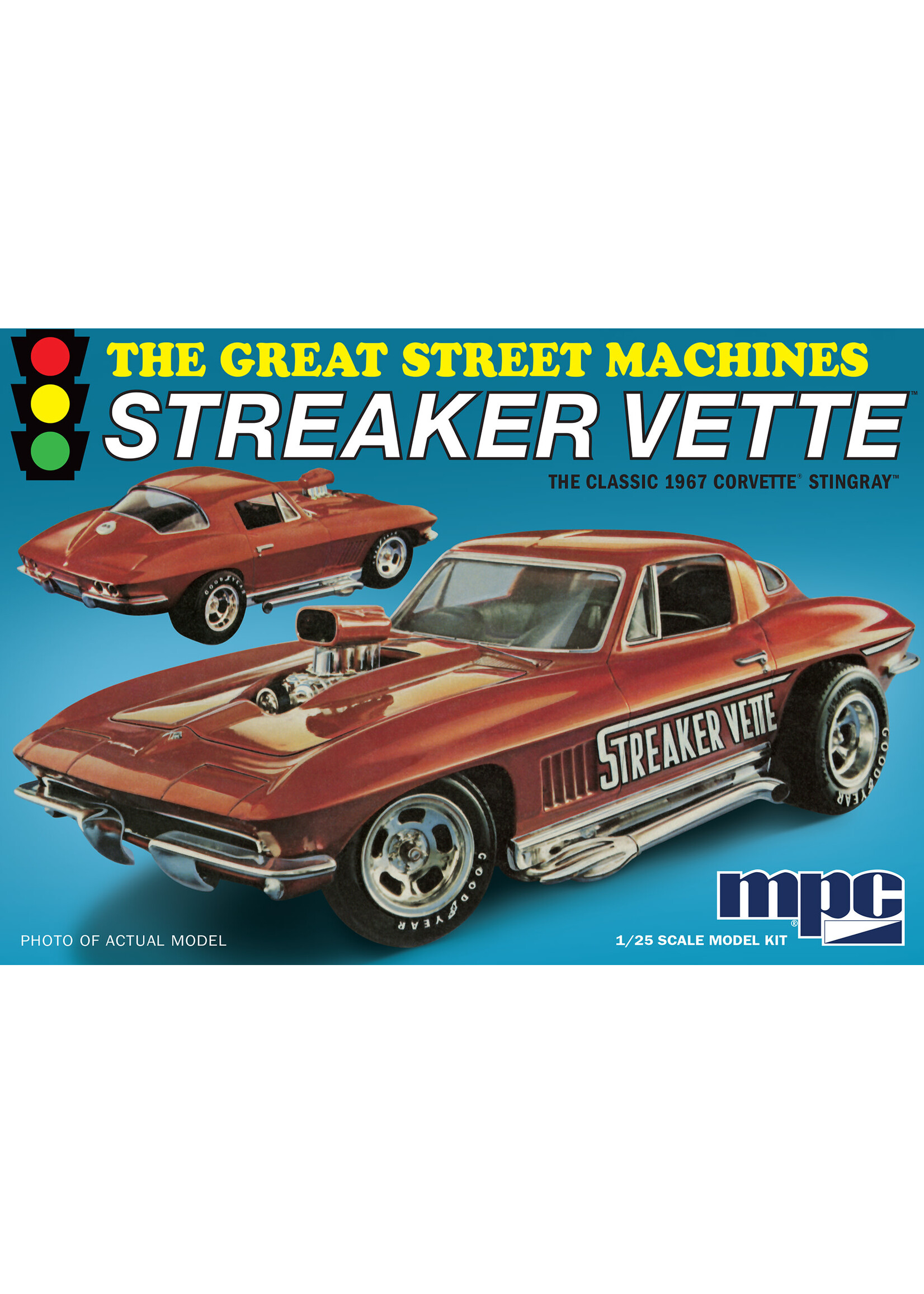 MPC MPC973 1967 Chevy Corvette Stingray Streaker Vette (1/25)