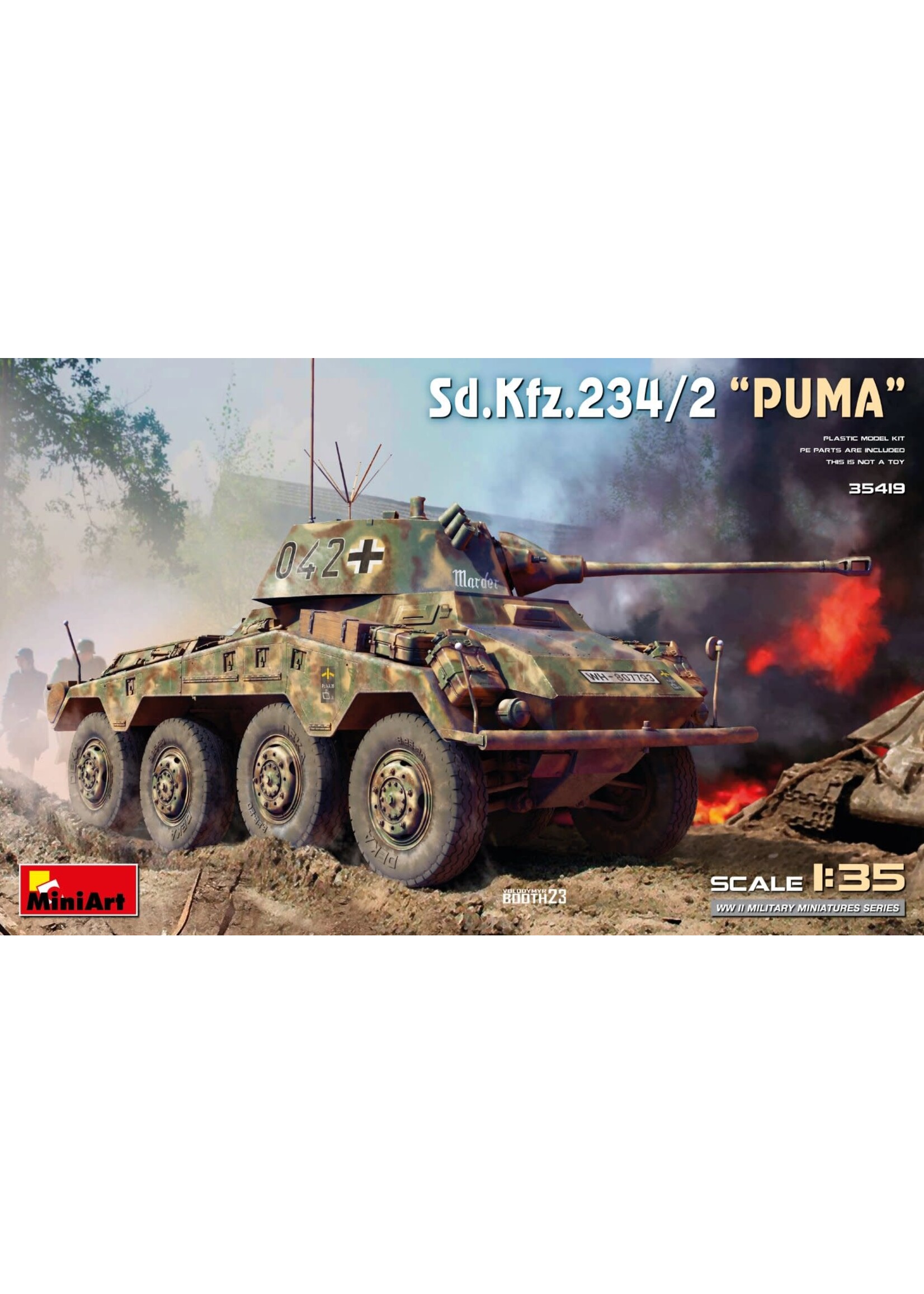 MiniArt MIART35419 Sd.Kfz.234/2 Puma (1/35)