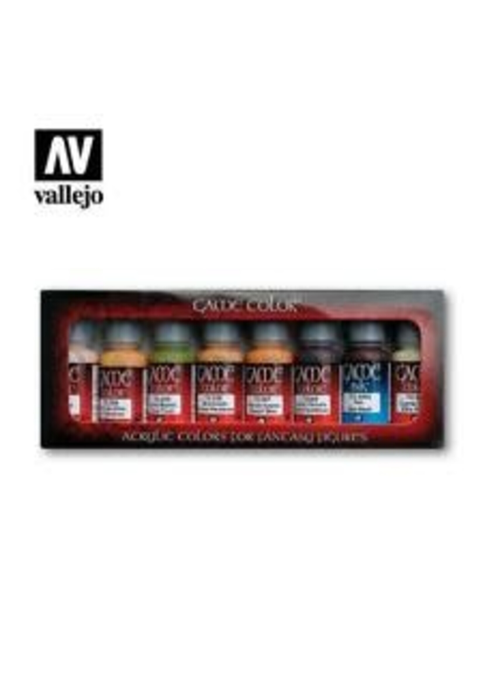 Vallejo 000VAL72187 Skintones (8pc)