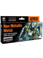 Vallejo 000VAL72193 Non Metalic Metal Set (8pc)