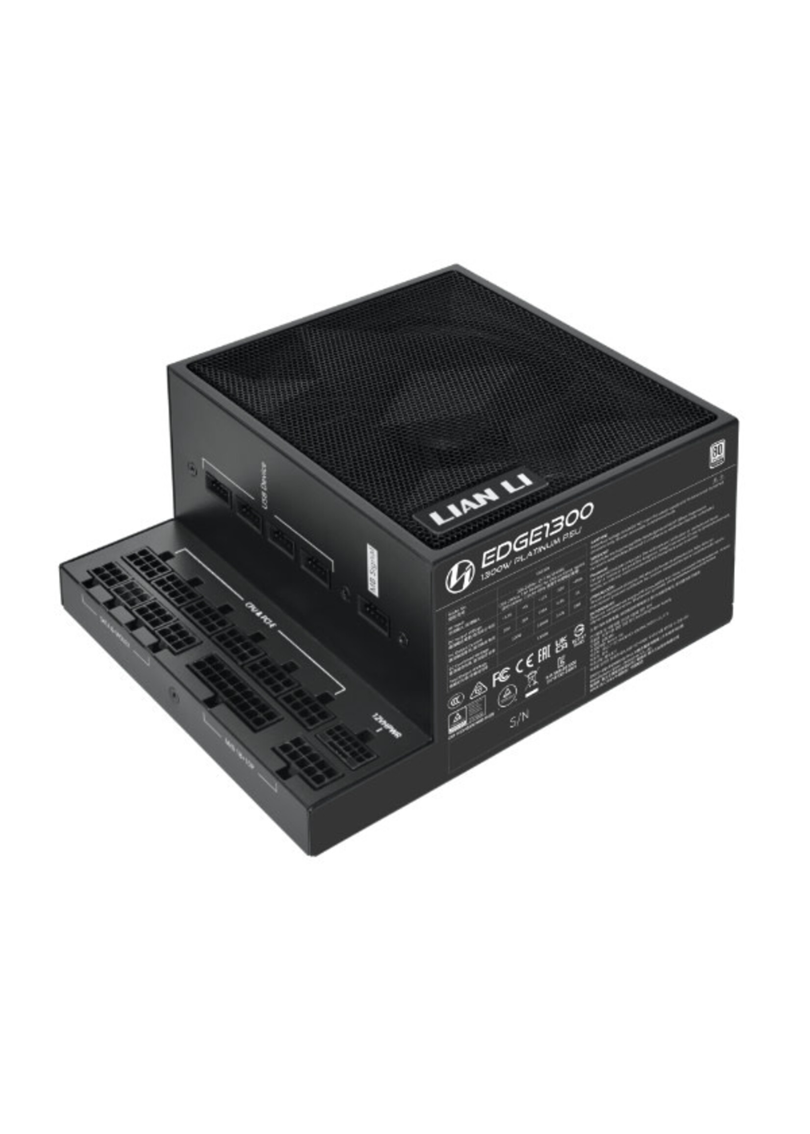 Lian Li Lian-Li Power Supply EG1300 Black 1300W 80+ PLATINUM Full Modular