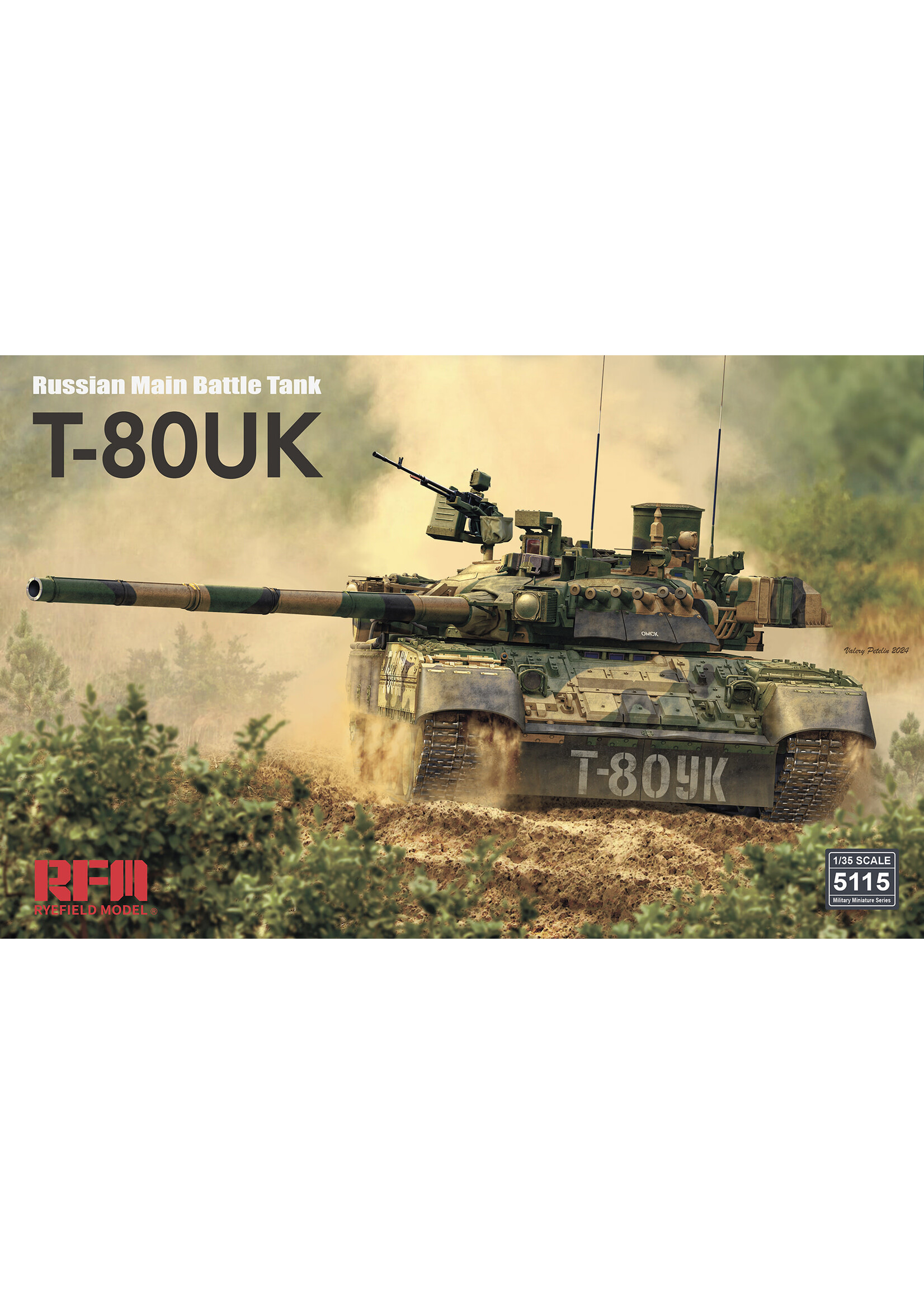 Rye Field Model RFMRM5115 T-80UK Russian Main Battle Tank (1/35)