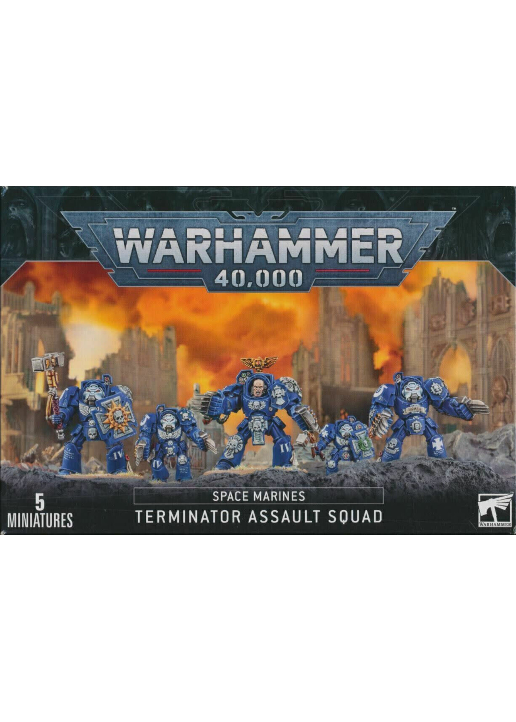 WH40K Space Marines Terminator Assault Squad