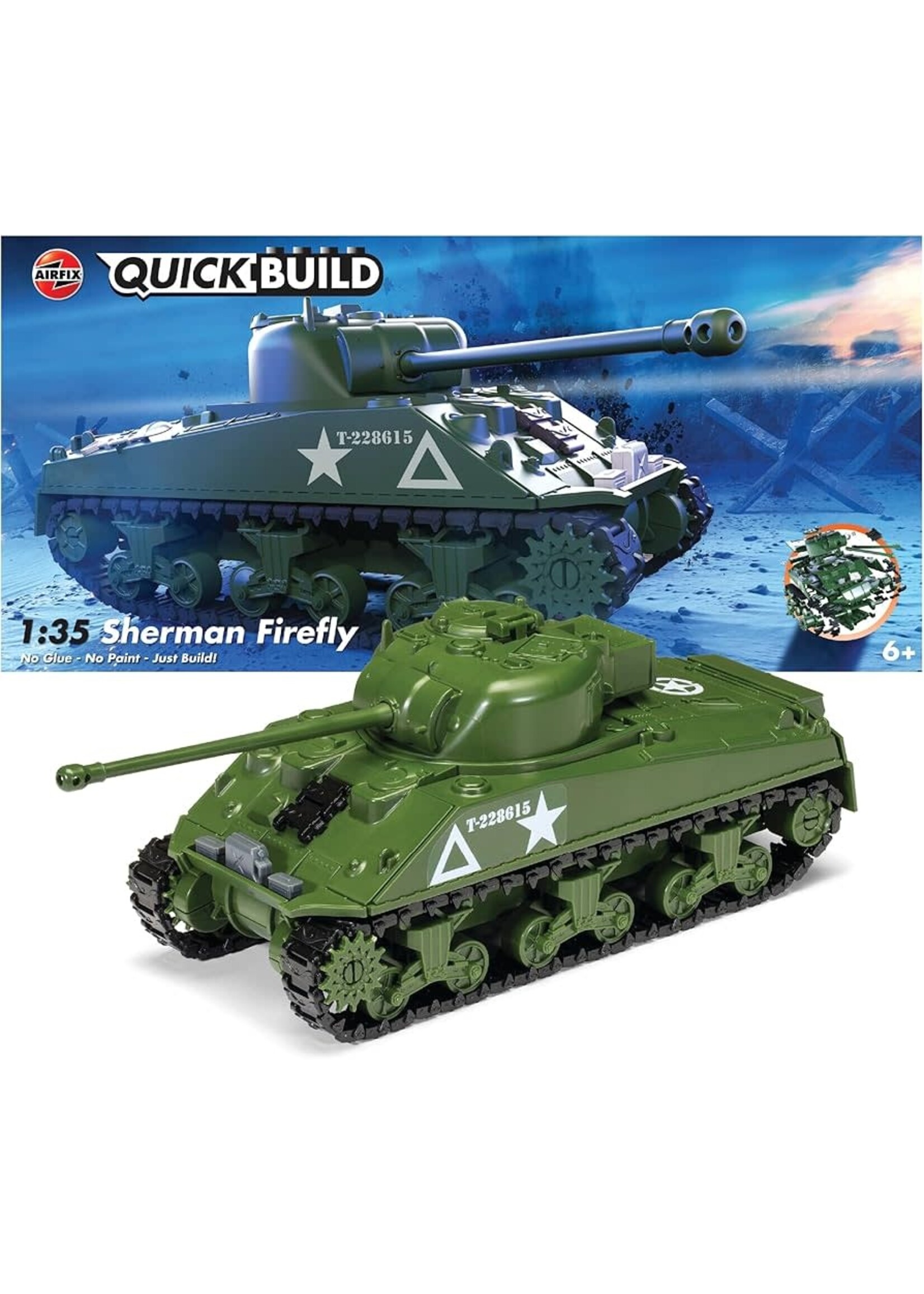 Airfix AIRJ6042 Sherman Firefly Quickbuild