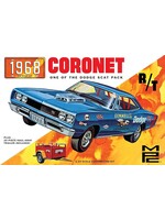 MPC MPC975 1968 Dodge Coronet Hardtop with Trailer (1/25)