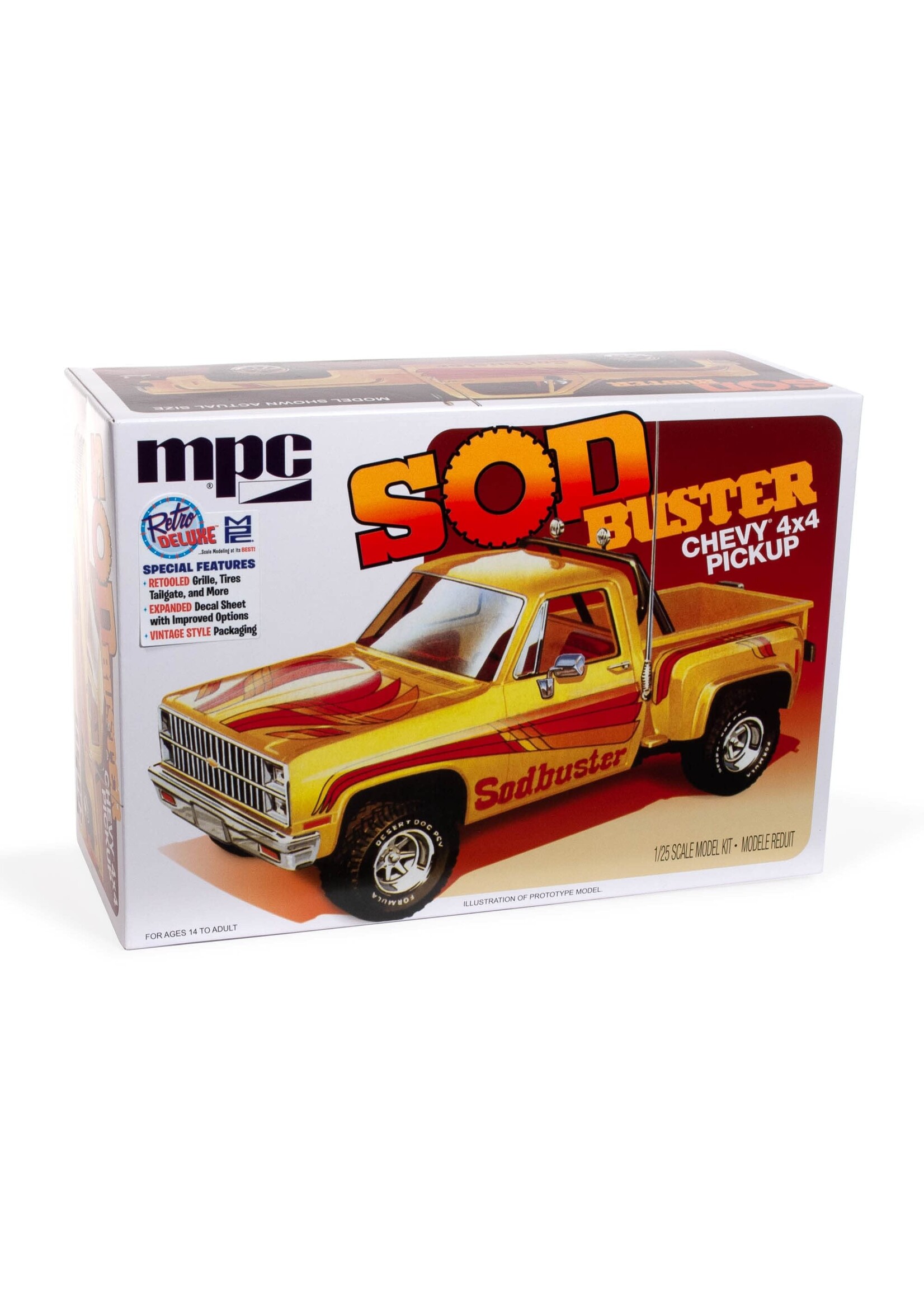MPC ***MPC972 1981 Chevy Stepside Pickup Sod Buster (1/25)