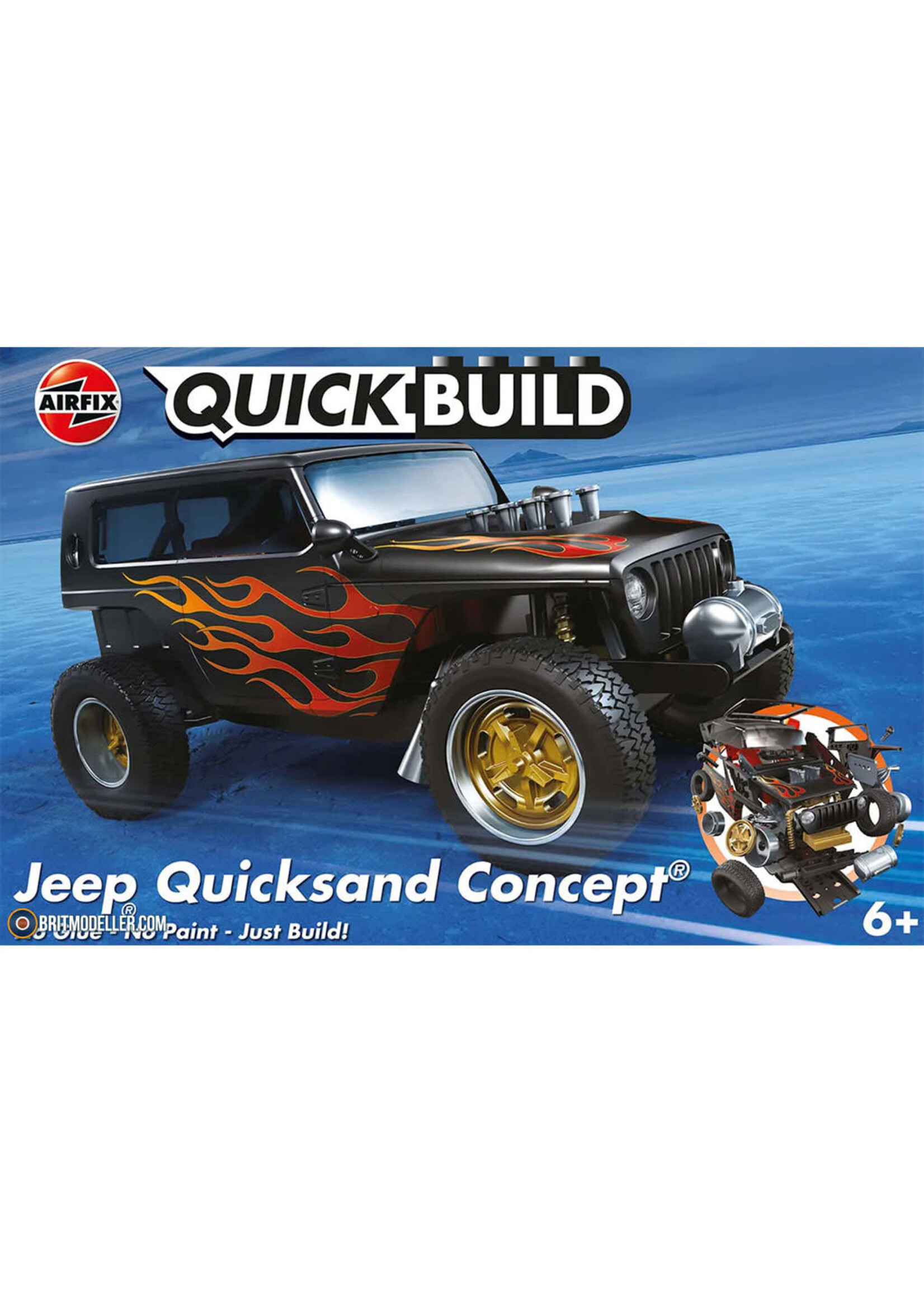 Airfix AIRJ6038 Jeep Quicksand Concept