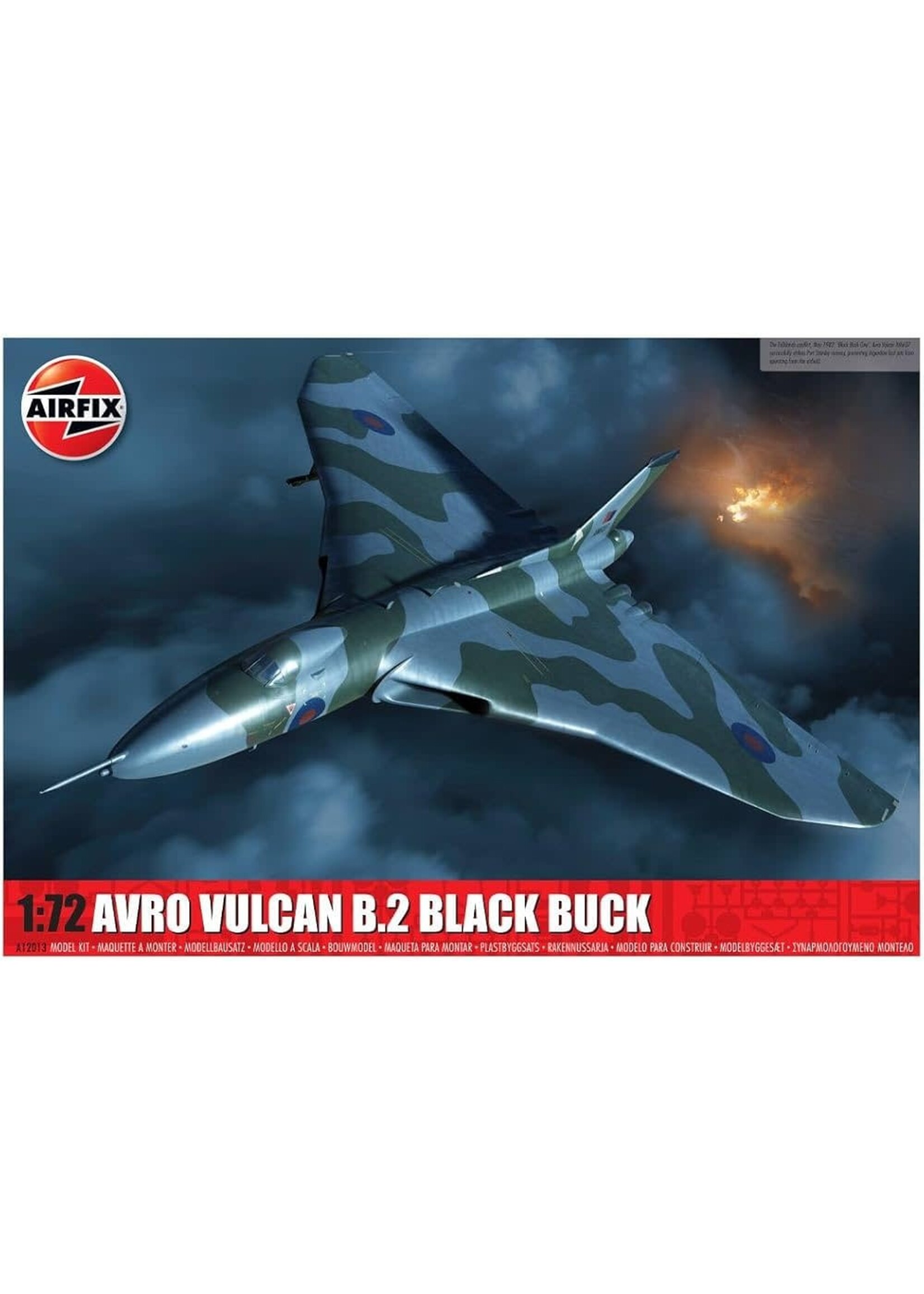 Airfix AIR12013 Avro Vulcan B.2 Black Buck (1/72)
