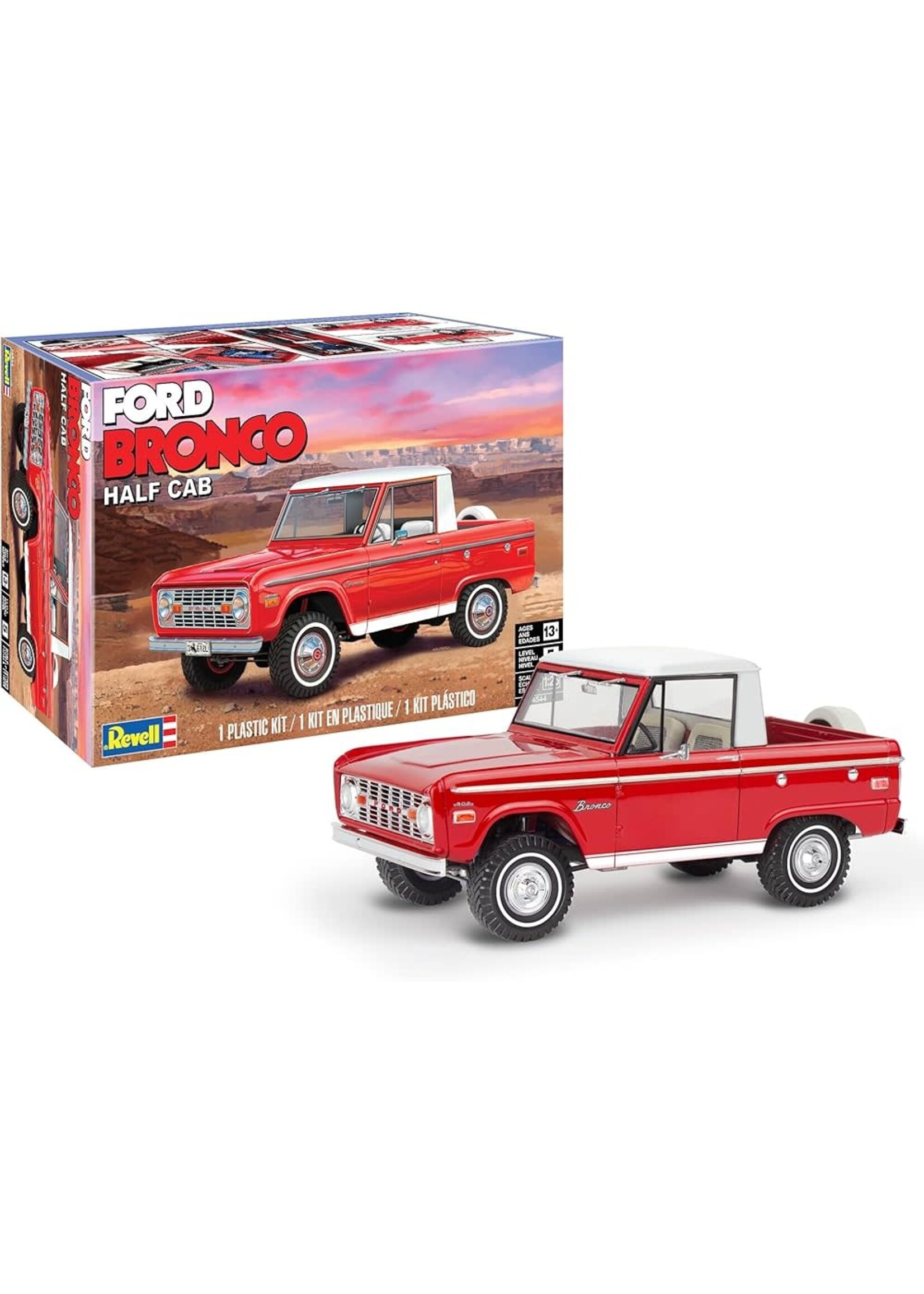 Revell REV4544 Ford Bronco Half Cab (1/25)