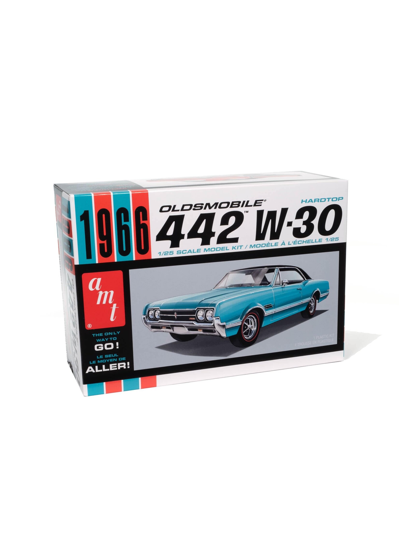 AMT AMT1432 1966 Olds 442 W-30 Hardtop (1/25)