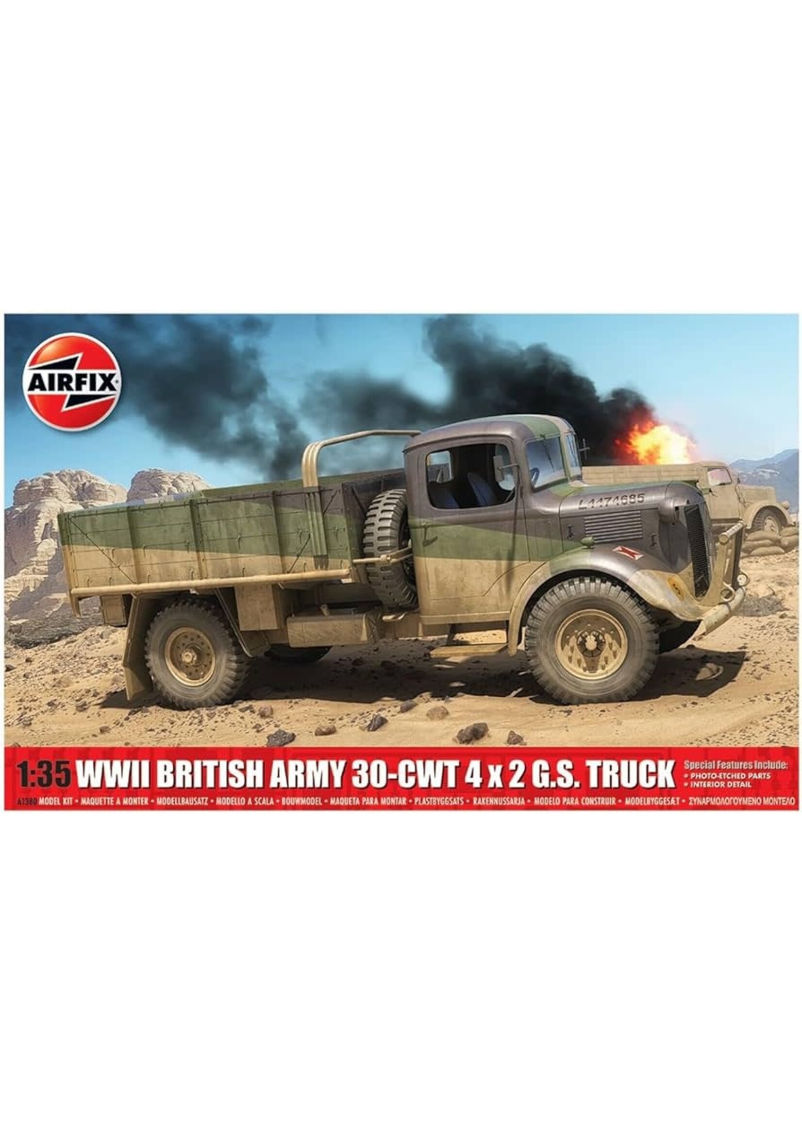 Airfix AIR01380 WWII British Army 30-CWT 4x2 GS Truck (1/35)