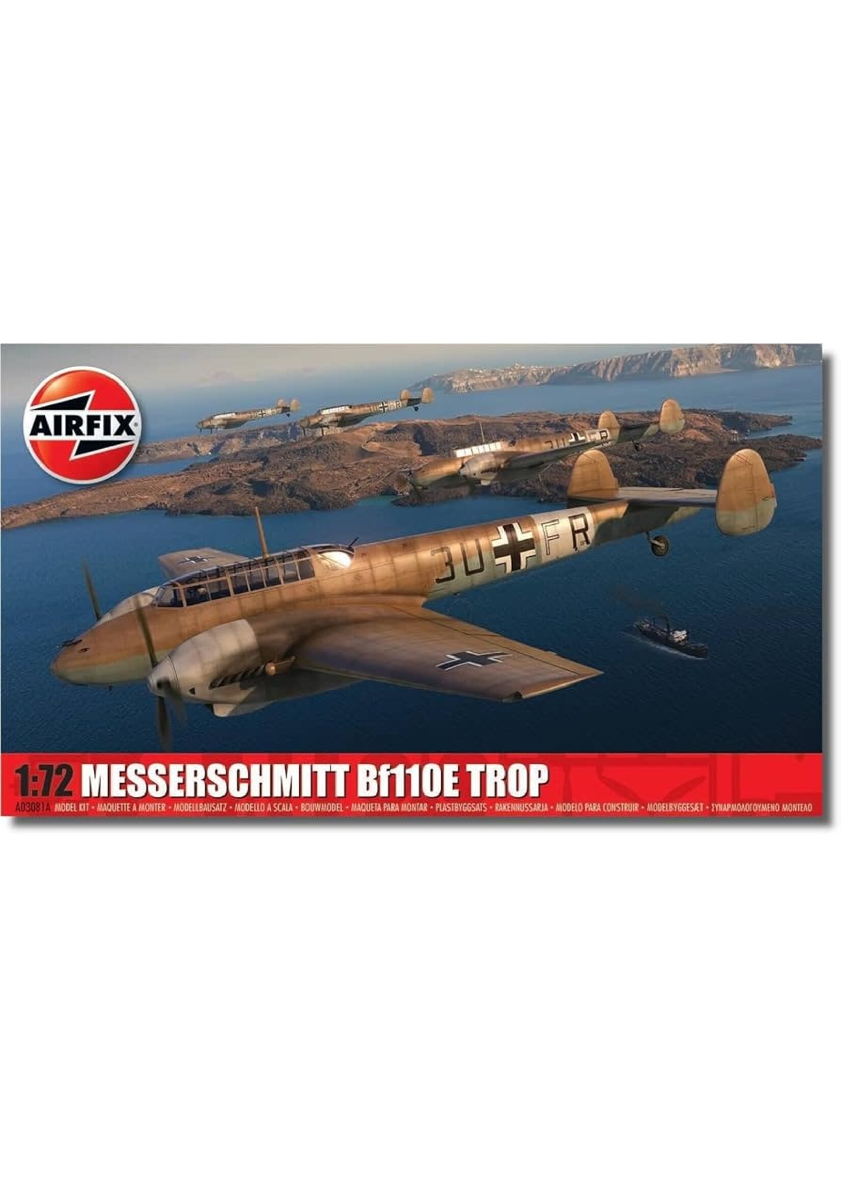 Airfix ***AIR03081A Messerschmitt BF110E Trop (1/72)