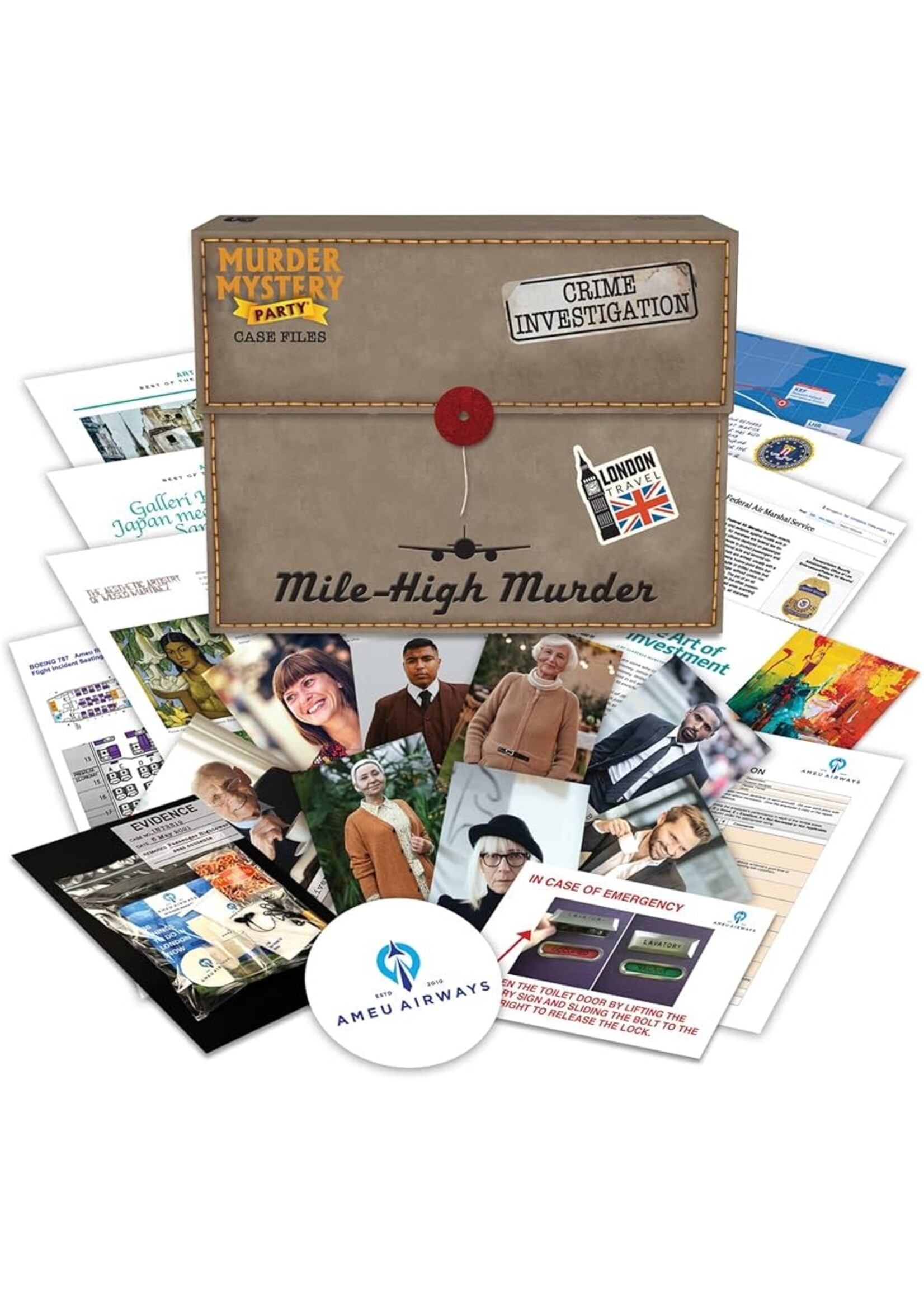 Murder Mystery Case Files Mile High Murder