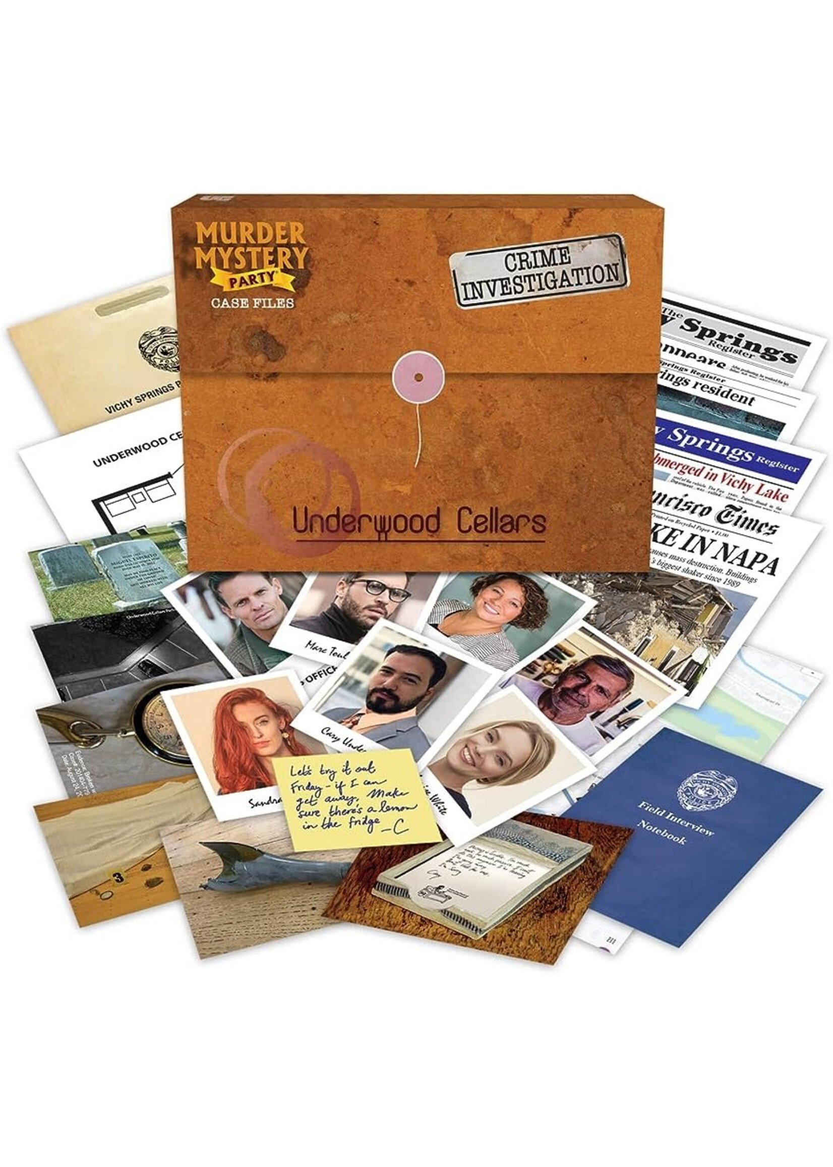 Murder Mystery Case Files Underwood Cellars