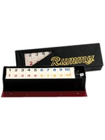 Rummy Black Vinyl Case with Plastic Holders