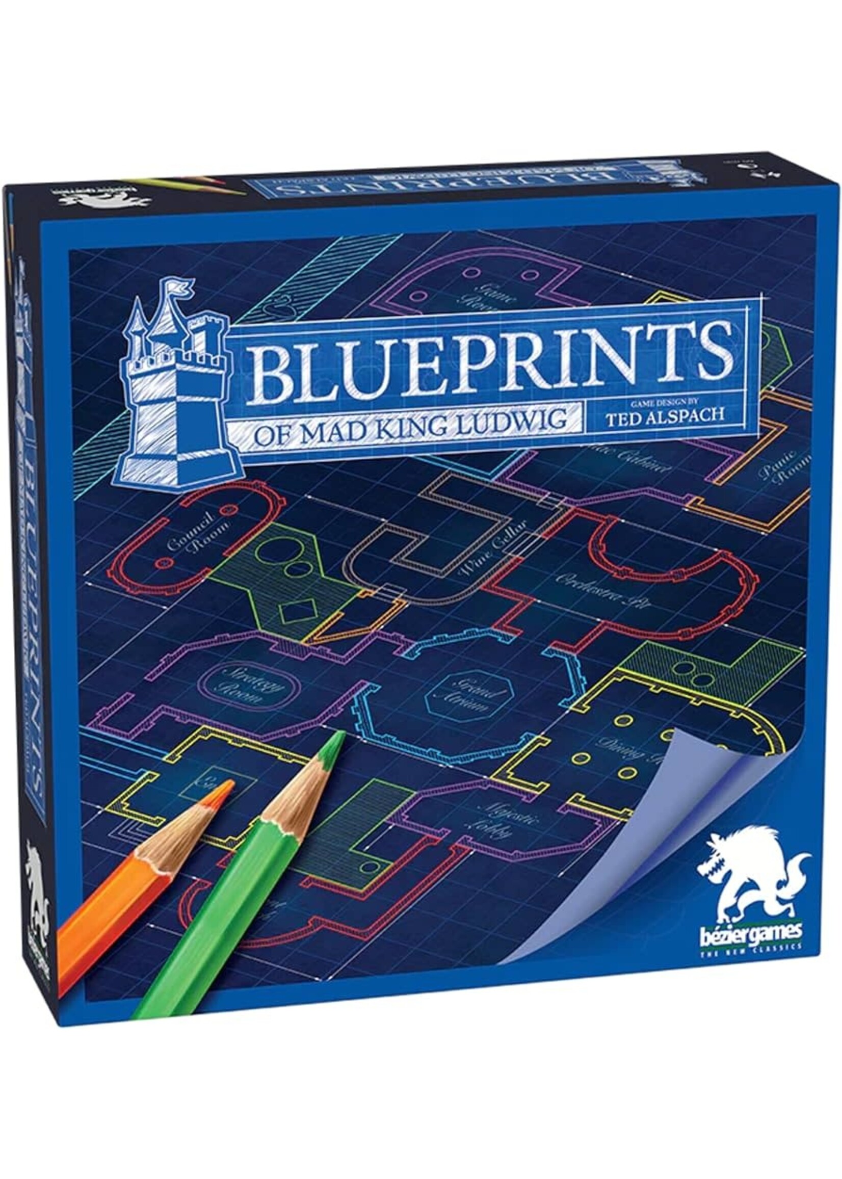 Blueprints of Mad King Ludwig