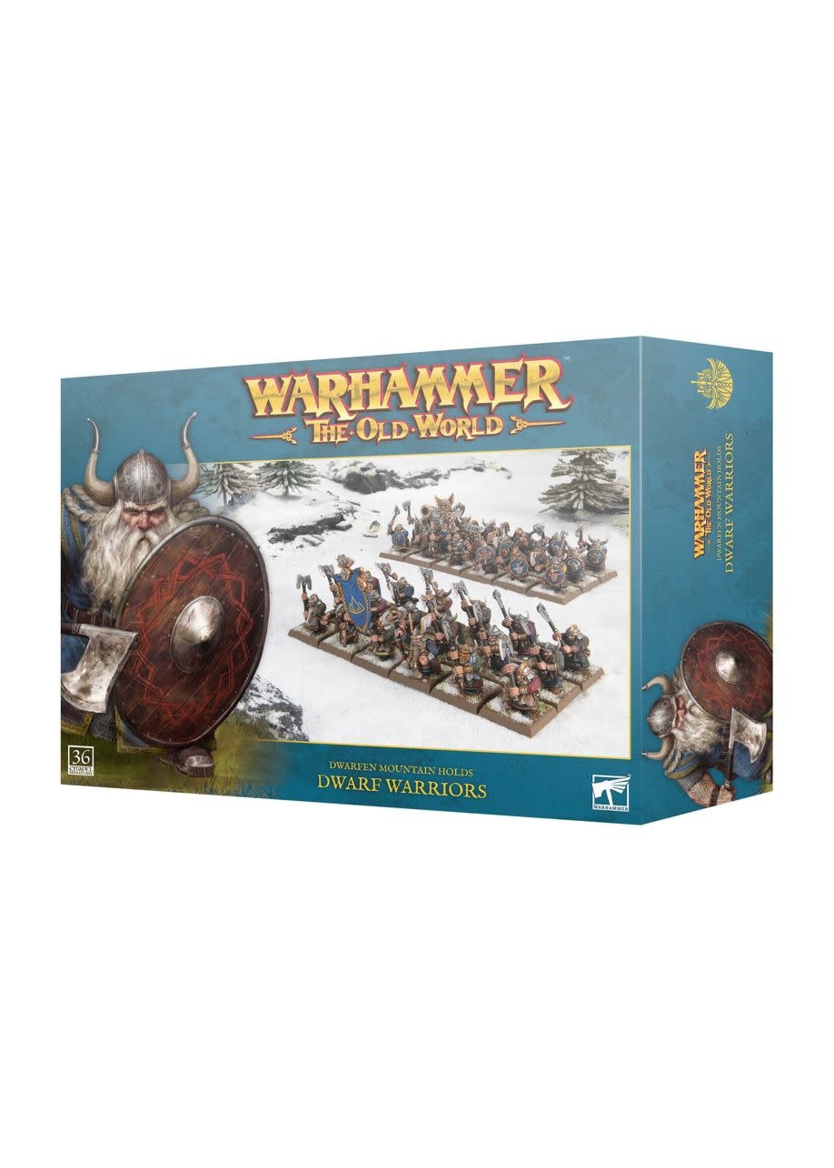 Old World Dwarfen Mountain Holds Dwarf Warriors
