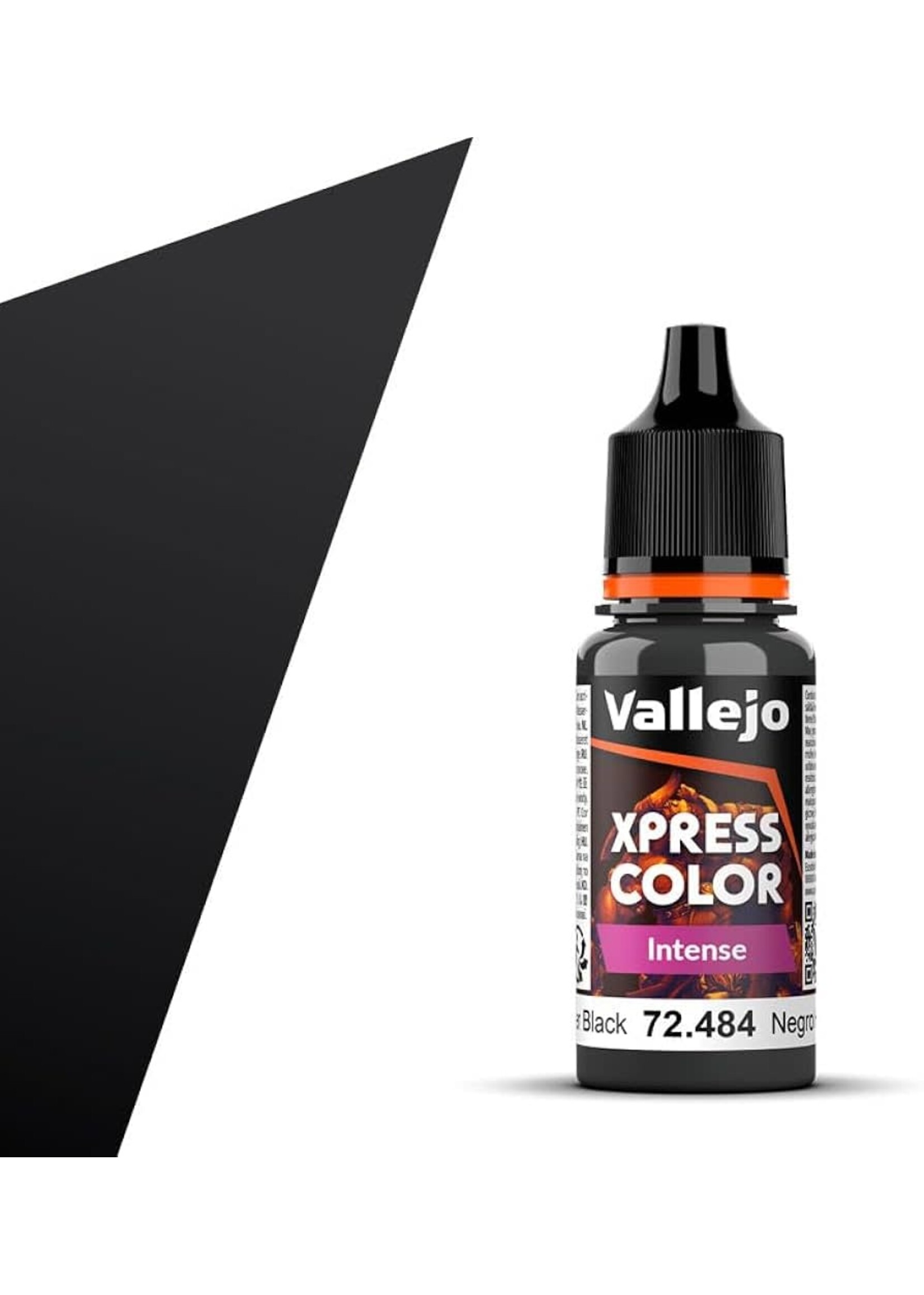 Vallejo 196VAL72484 Xpress Color Intense Hospitallier Black (17ml)