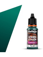 Vallejo 193VAL72481 Xpress Color Intense Heretic Turquoise (17ml)