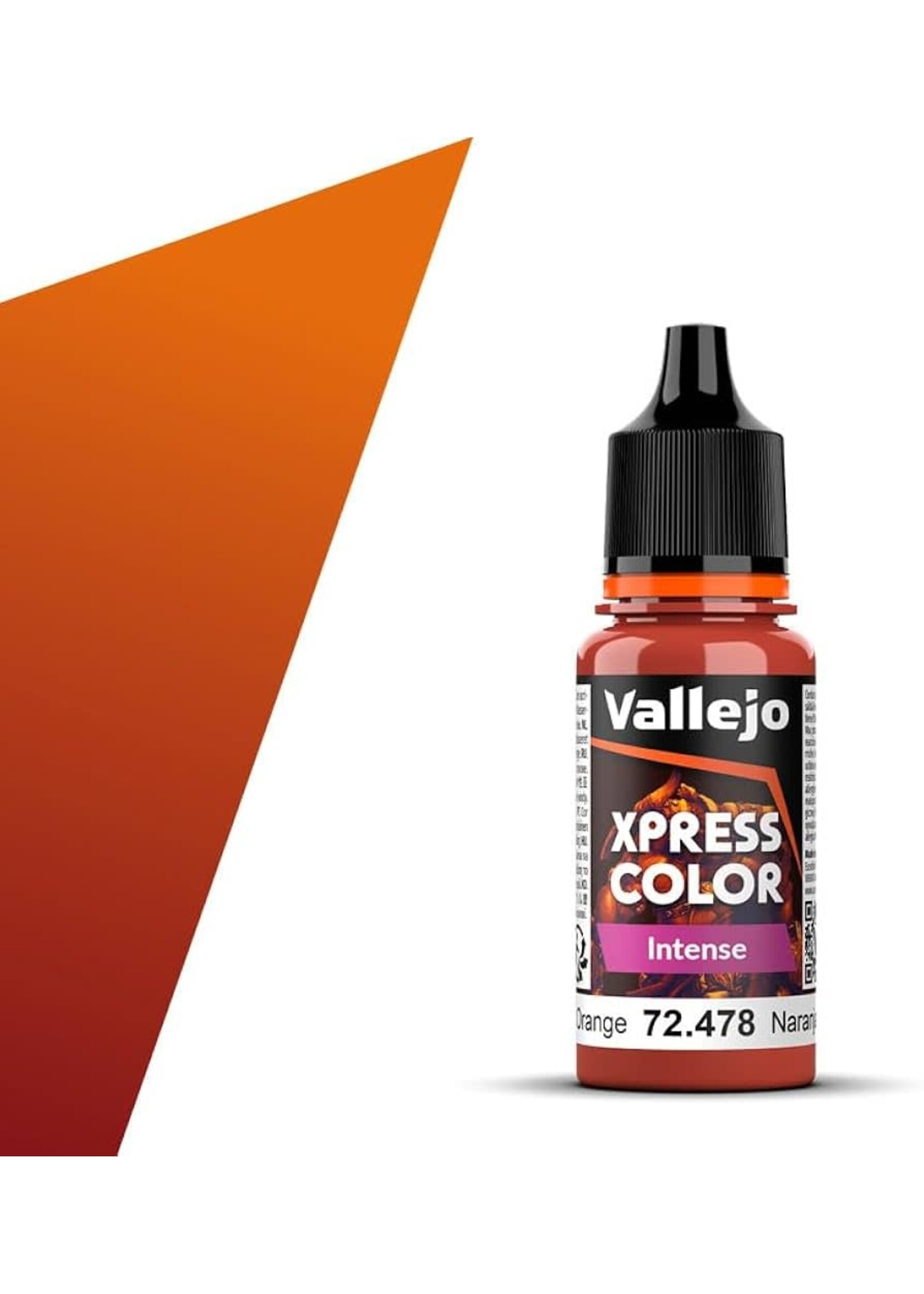 Vallejo 190VAL72478 Xpress Color Intense Phoenix Orange (17ml)
