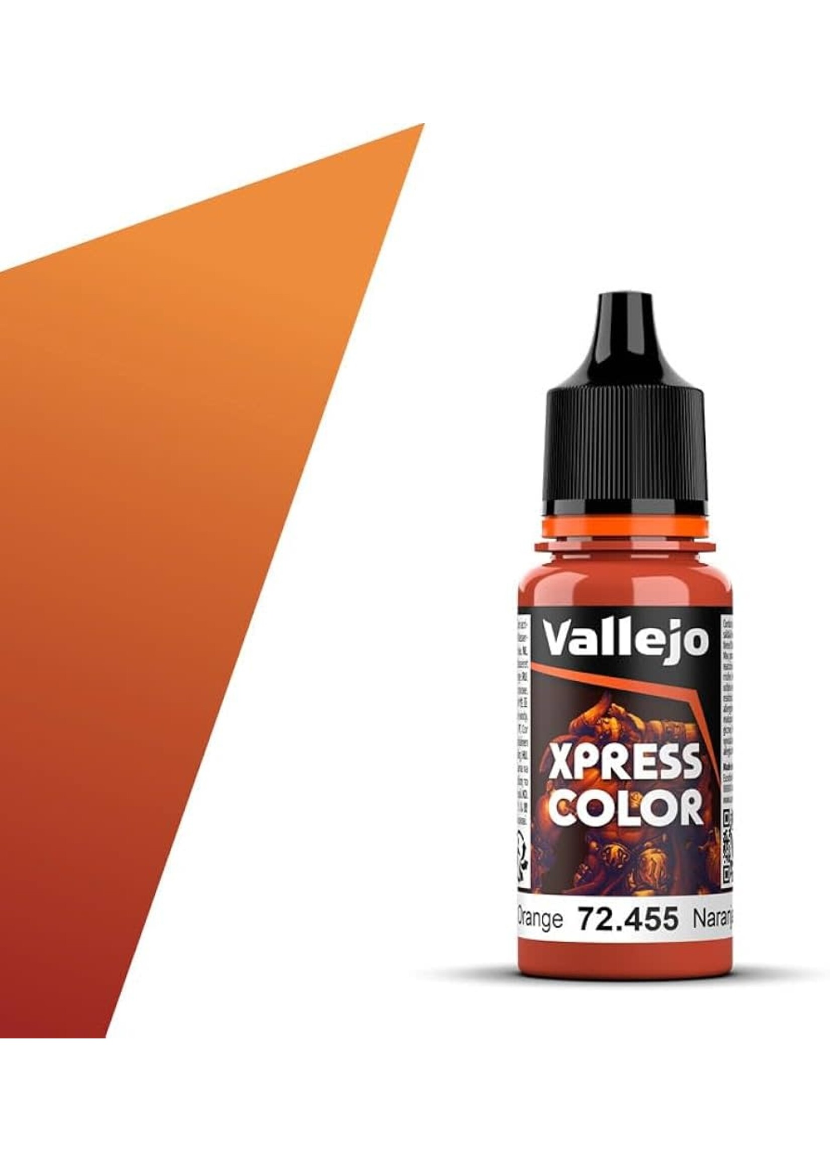 Vallejo 167VAL72455 Xpress Color Chameleon Orange (17ml)