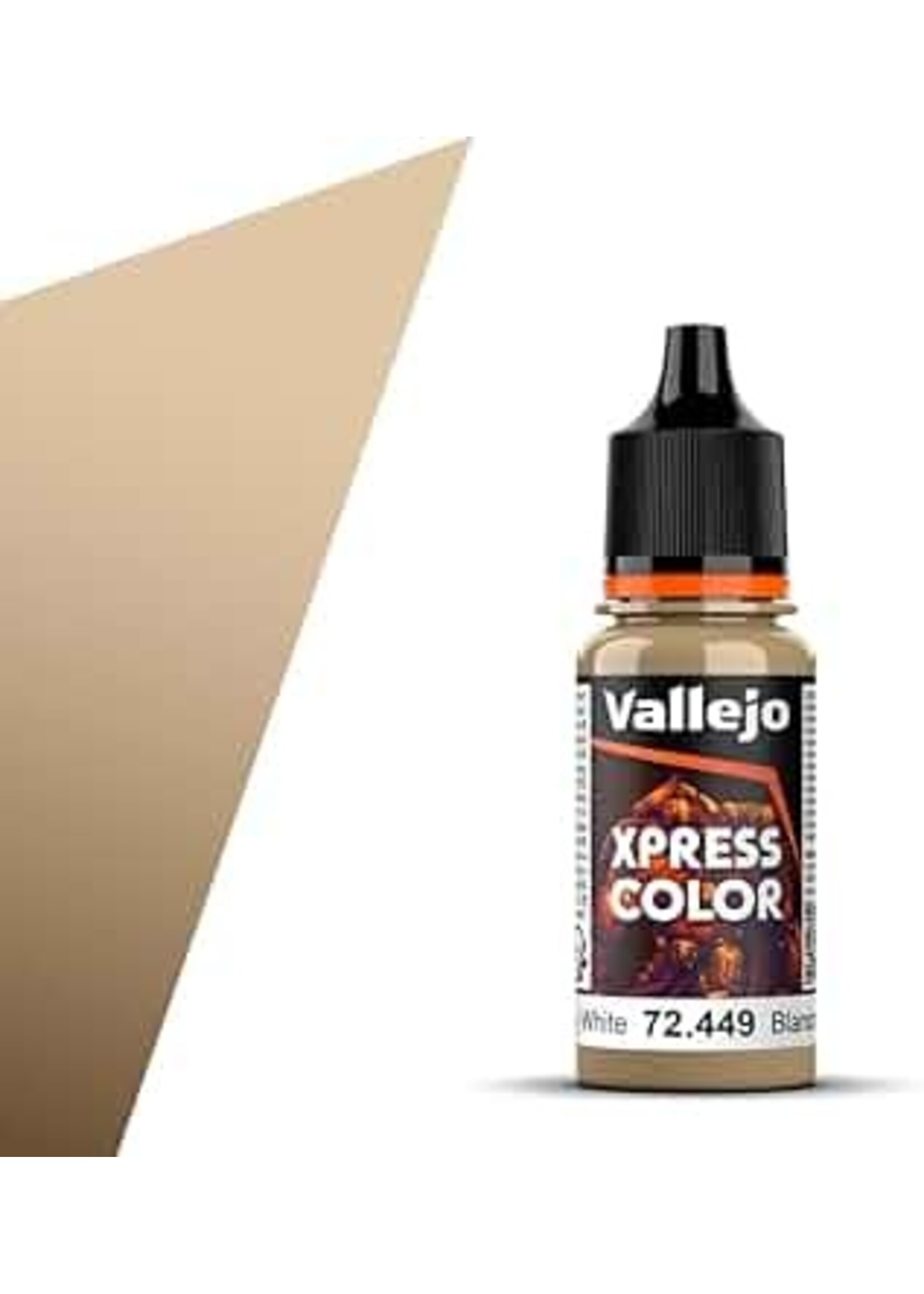 Vallejo 161VAL72449 Xpress Color Mummy White (17ml)