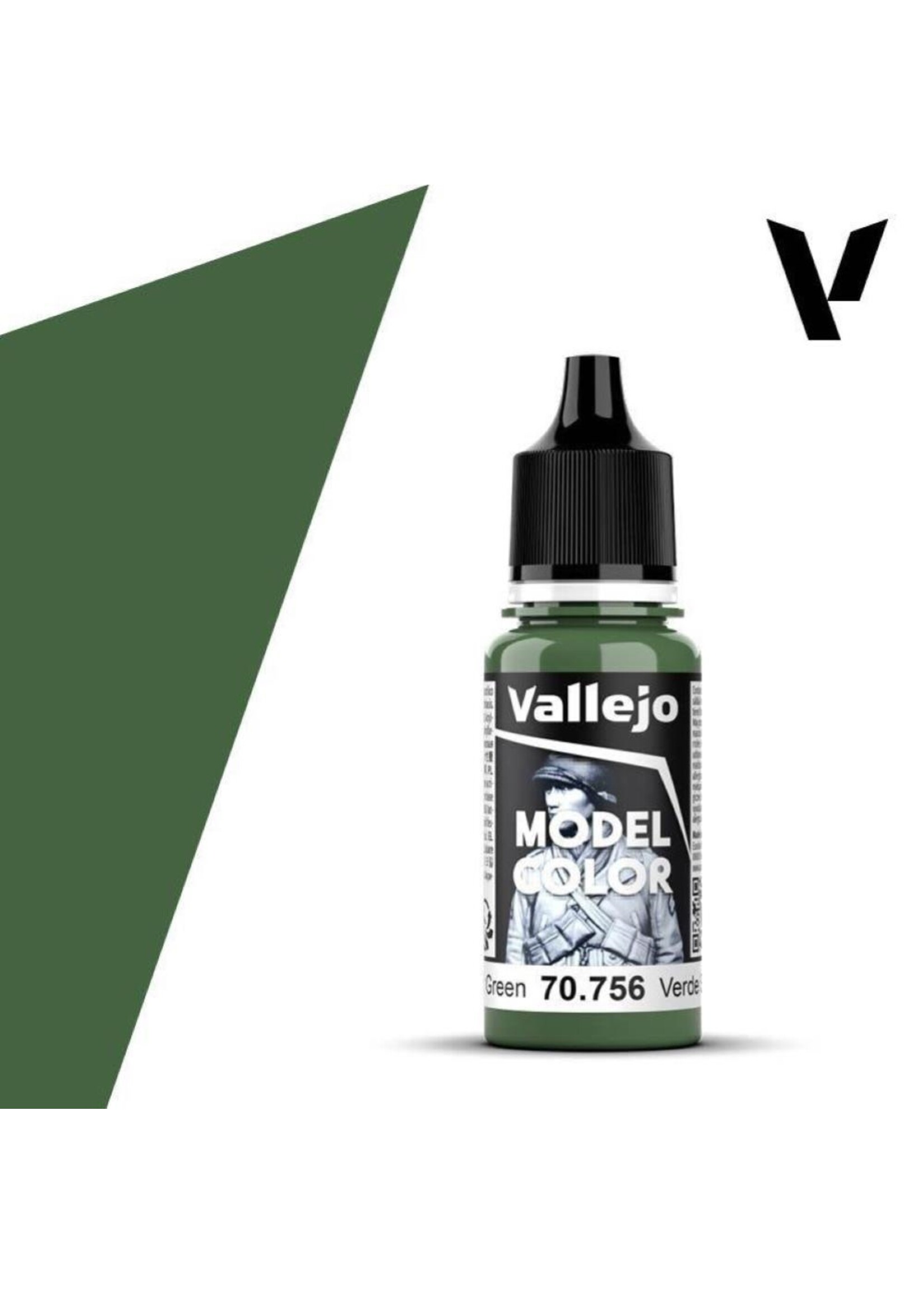 Vallejo 077VAL70756 Model Color Splinter Green (17ml)