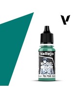 Vallejo 074VAL70755 Model Color Light Emerald (17ml)