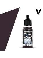 Vallejo 054VAL70751 Model Color Black Violet (17ml)