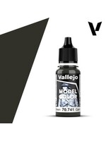 Vallejo 109VAL70741 Model Color Camouflage Black Green (17ml)