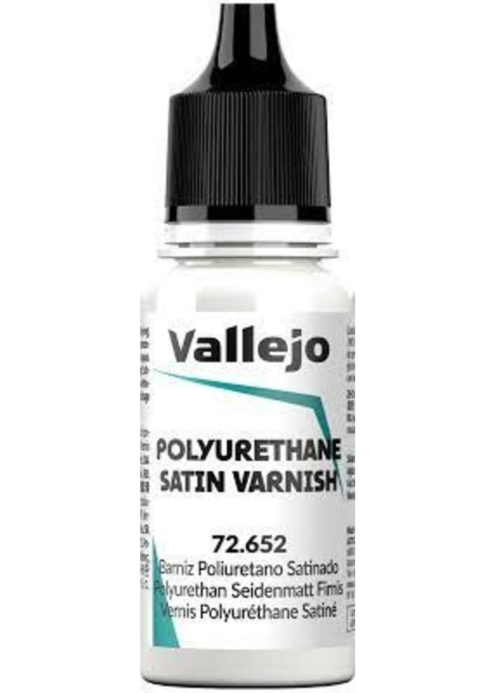 Vallejo VAL652 Game Color Polyurethane Varnish Satin (18ml)